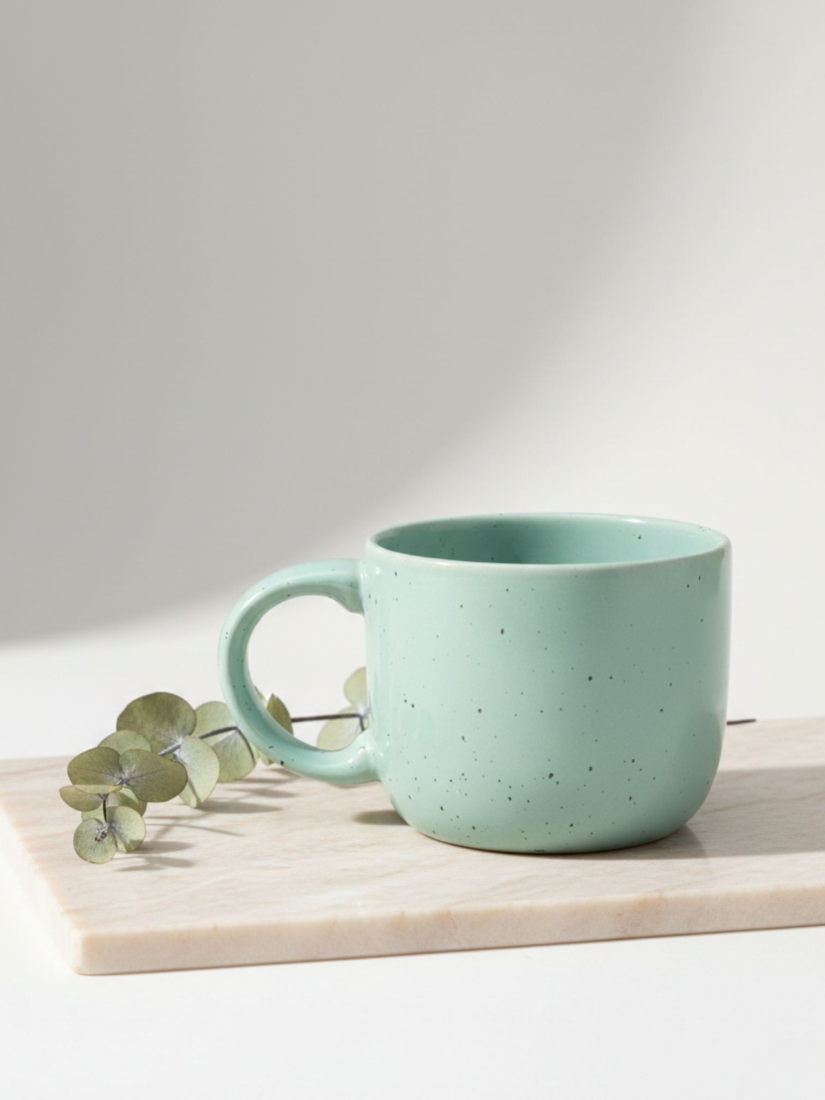 Cana cafea, Artizan Mineral Azur, glazura lucioasa, 400ml 2