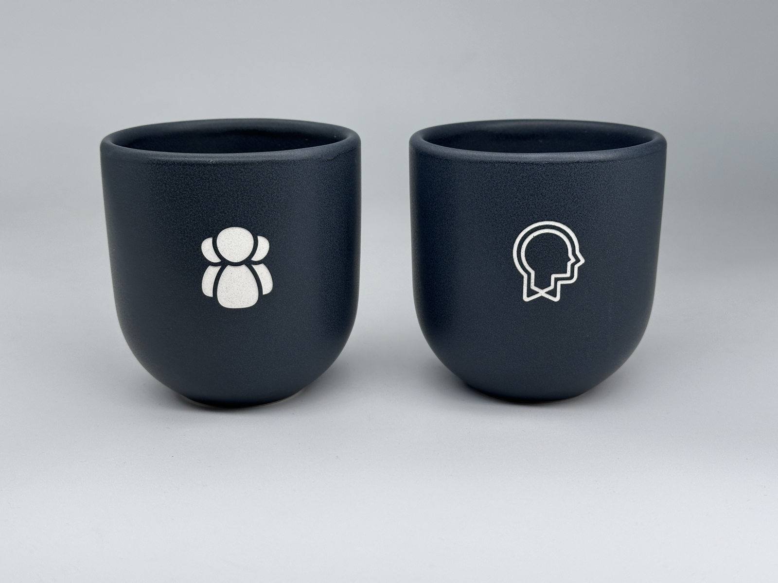 Set 30 Cesti Cafea tip Pahare NOVUM Gresie Glazurata, Diferite Marimi si Culori de Glazuri 6