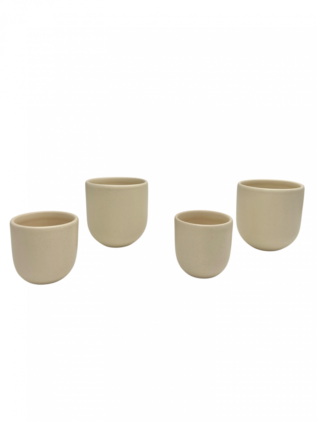 Set 2 Pahare Cafea Novum Margo Vanilie (1 pahar 80ml, 1 pahar 250ml) 5