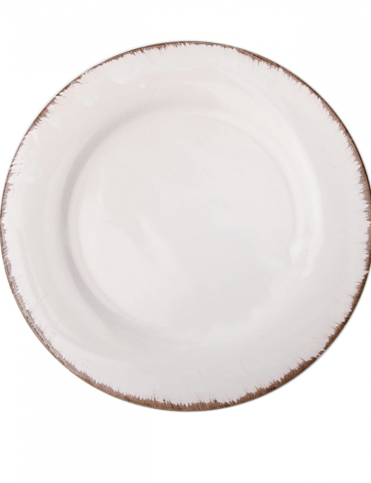 Platou Glaze Alb-Lapte 30cm 6