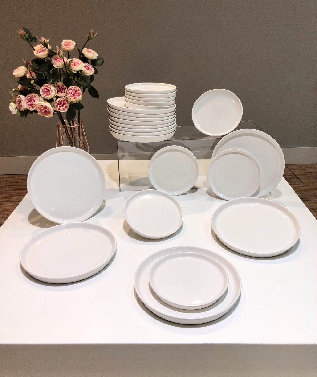 Set 4 Farfurii Casablanca (2F+2F Alb) 3