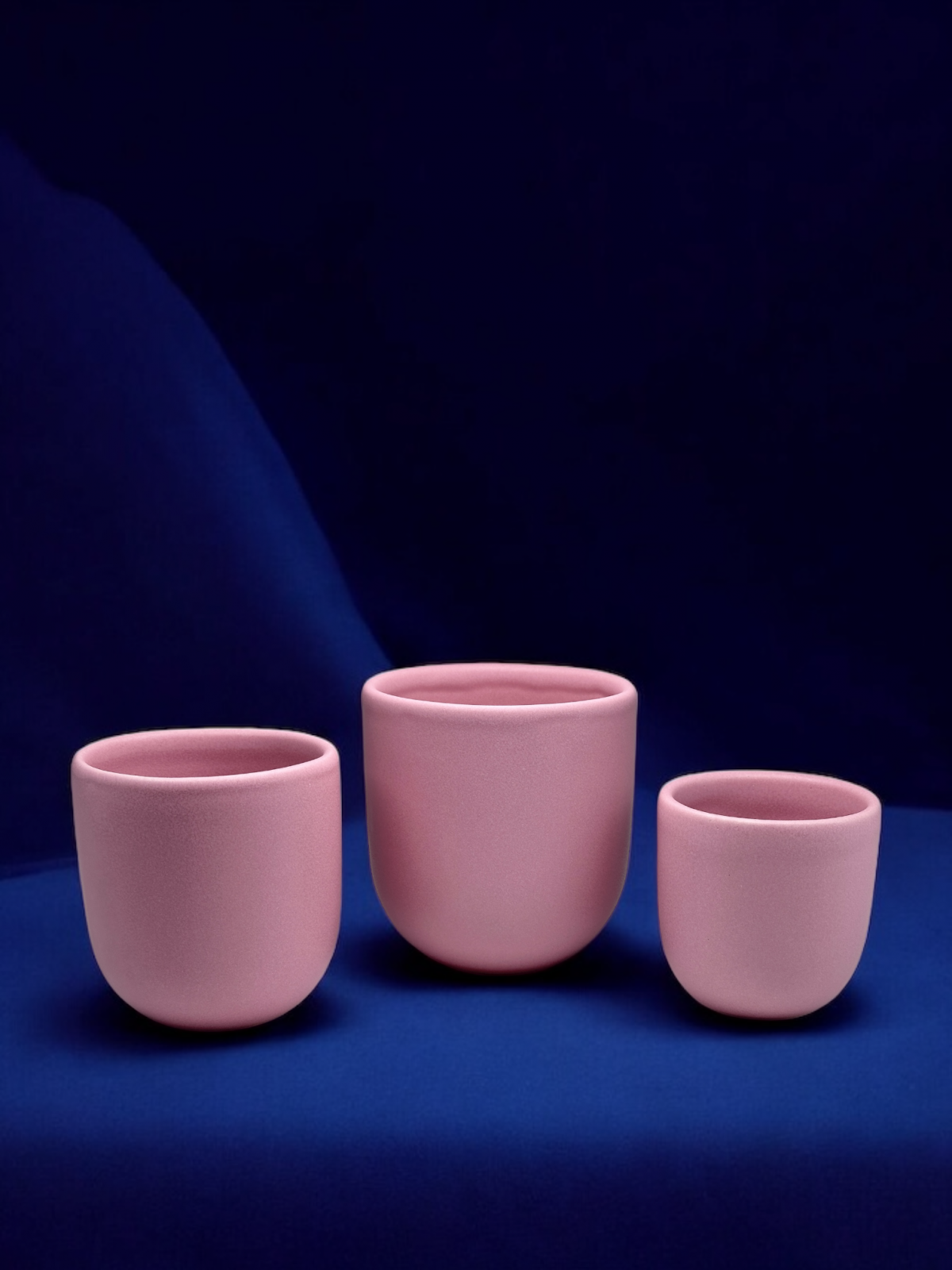 Pahar Cafea NOVUM Velaris Pink Forever Mom 250 ml ,   Roz Mat Catifelat Dedicat Mamelor ,   Gresie Ceramica Glazurata Manual