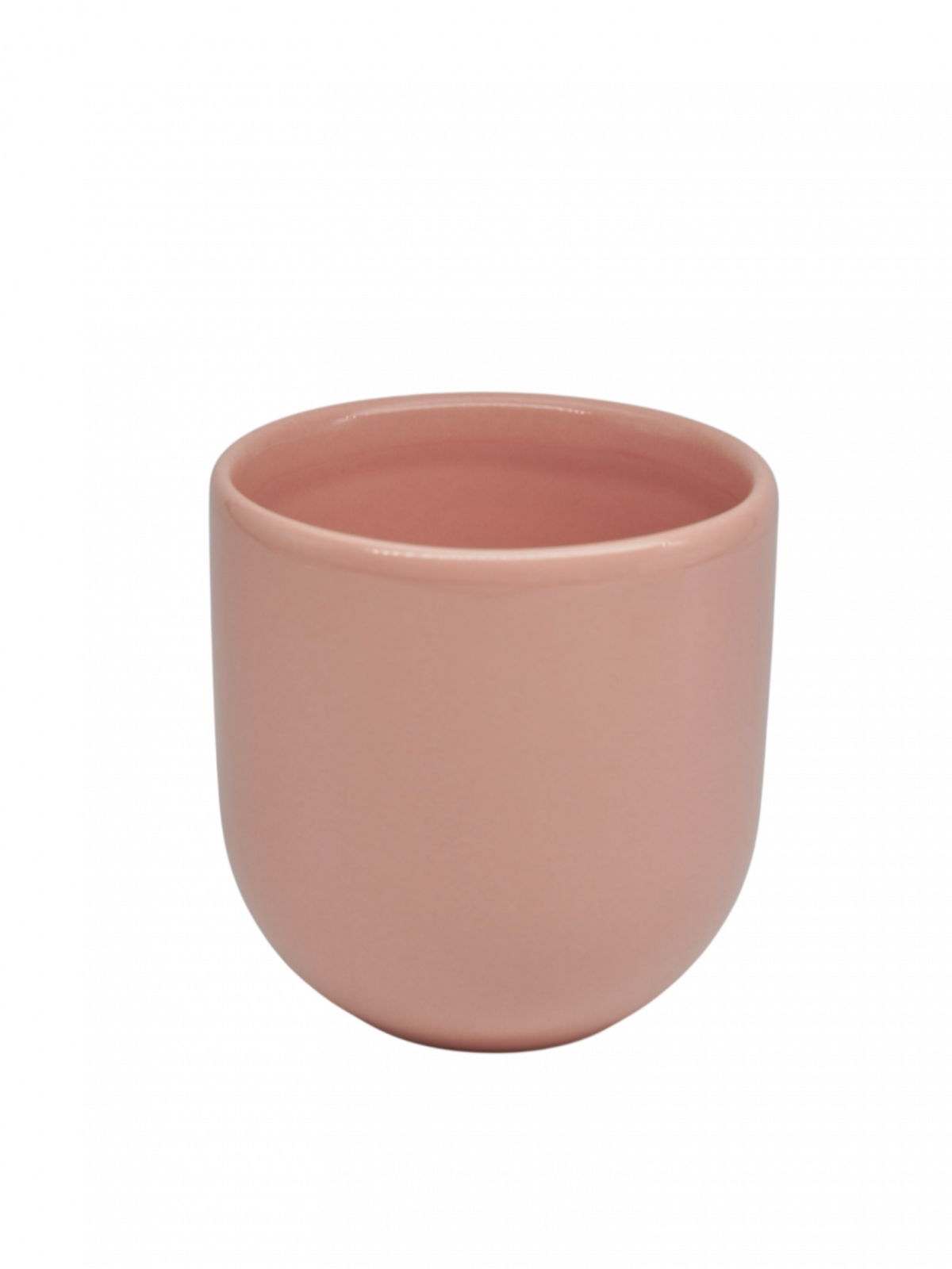 Pahar Cafea 250 ml NOVUM Millennium Powder Pink (Roz Pudrat) Gresie Ceramica Glazurata Manual