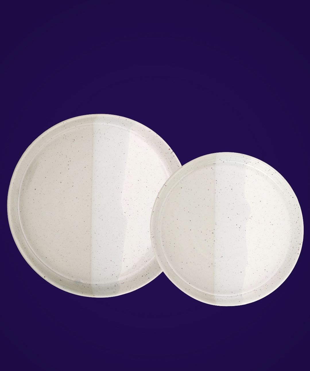 Set 2 Farfurii Artizan GRI Arhitect ( 1 Farfurie 25 cm 1 Farfurie 20 cm ) 3