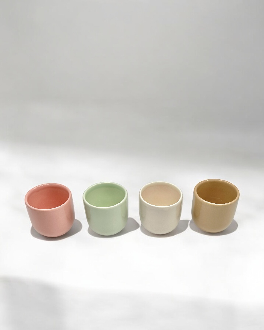 Set 4 Pahare Cafea Ceramica NOVUM Springtime 250ml 4