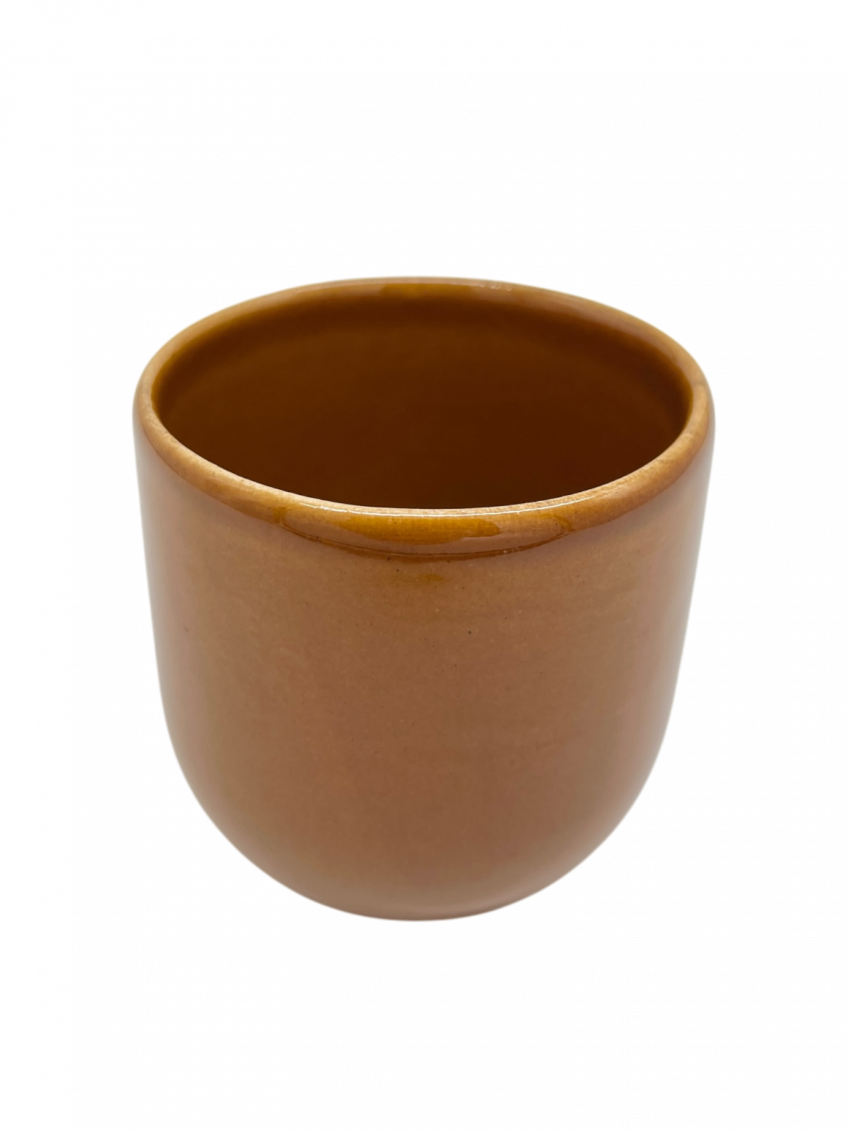 Pahar Cafea Novum Maro Teracota  (Pantone Brown Leather, 250ml) Gresie Glazurata Manual 3
