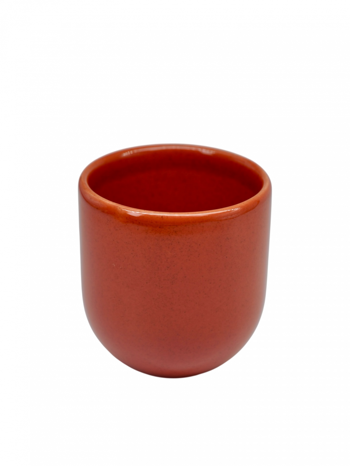 Pahar Cafea NOVUM Mineral Sienna 250 ml (Mineral Sienna Rosu Pal Inchis) Gresie Ceramica Glazurata Manual