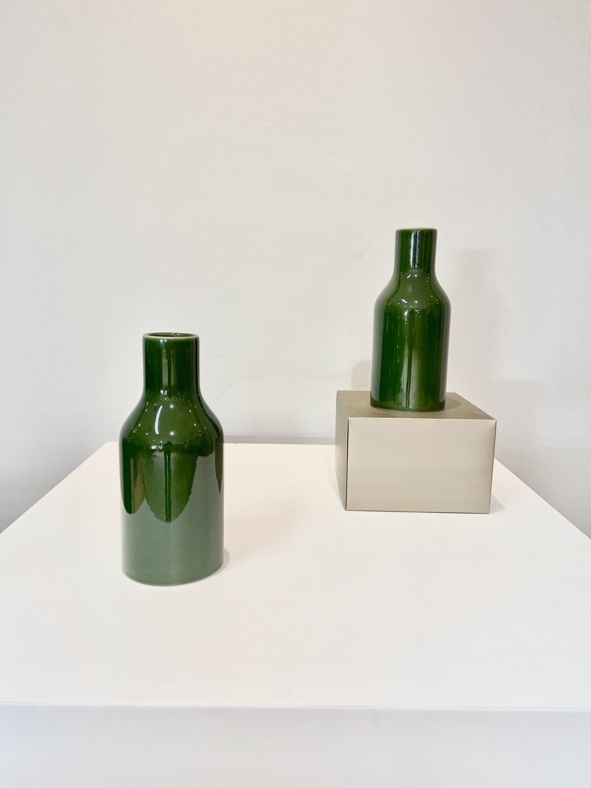 Set 2 Vaze Verde Infinity Green ( cilindru 24cm ) 2