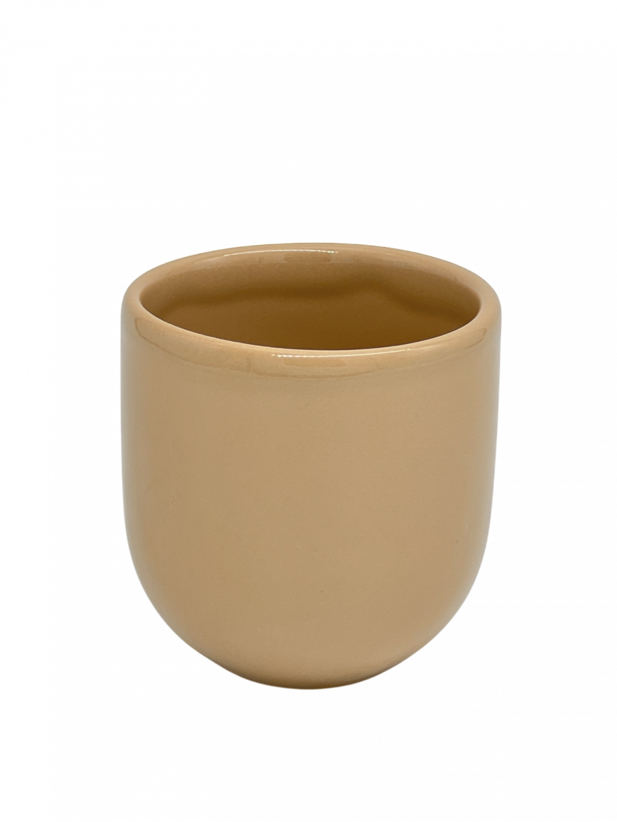 PAHAR CAFEA NOVUM BEJ DESCHIS (PANTONE Brazilian Sand, 250ML) GRESIE GLAZURATA MANUAL 2