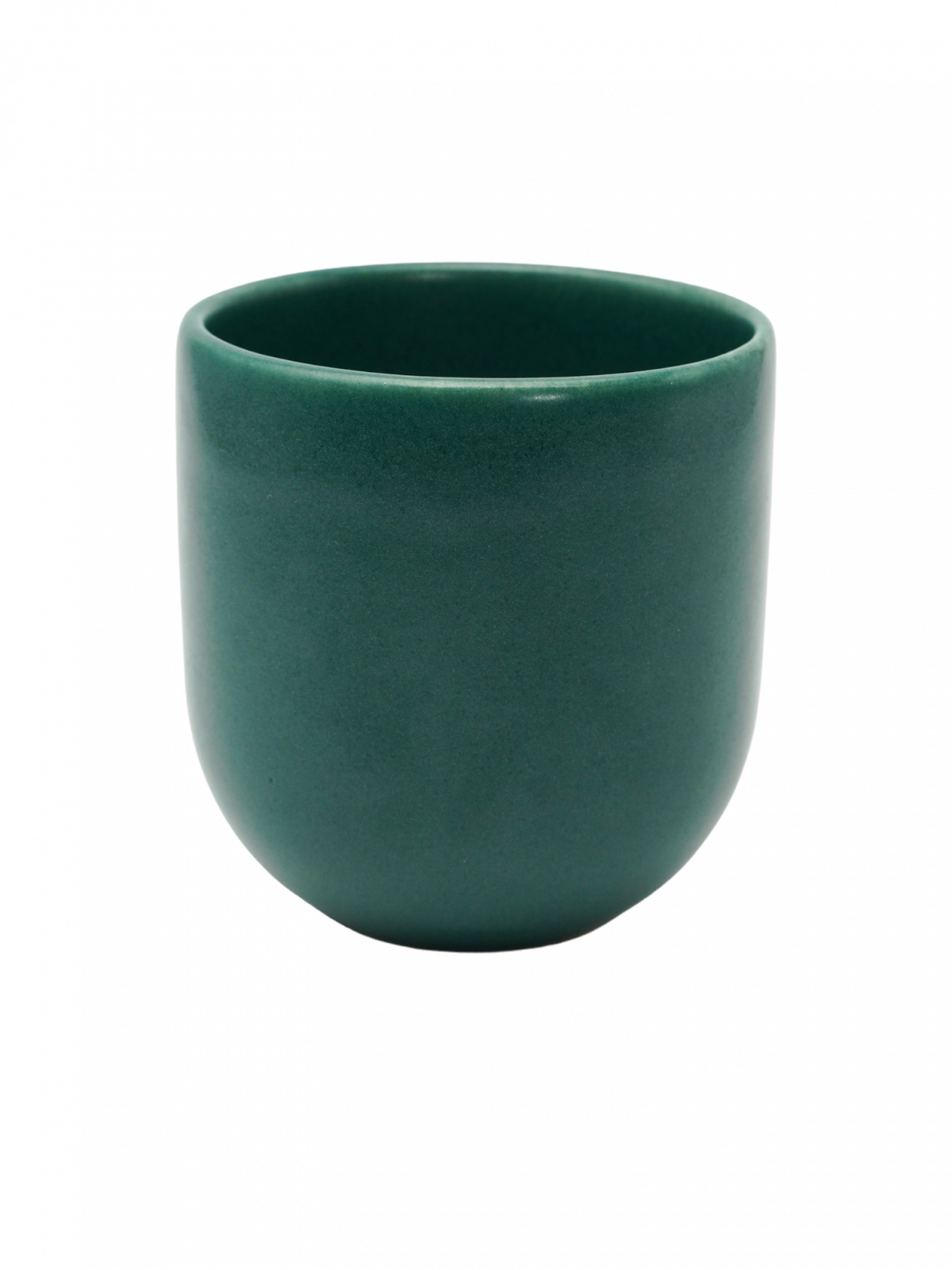 Pahar Cafea Novum Verde Emerald 250ml (Glazurat Manual) 2
