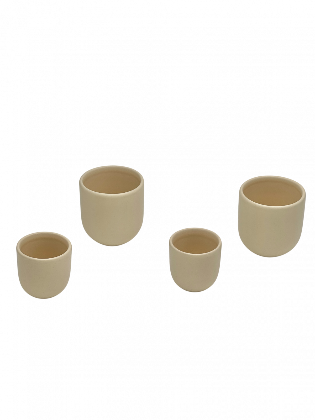 Set 2 Pahare Cafea Novum Margo Vanilie (1 pahar 80ml, 1 pahar 250ml) 6