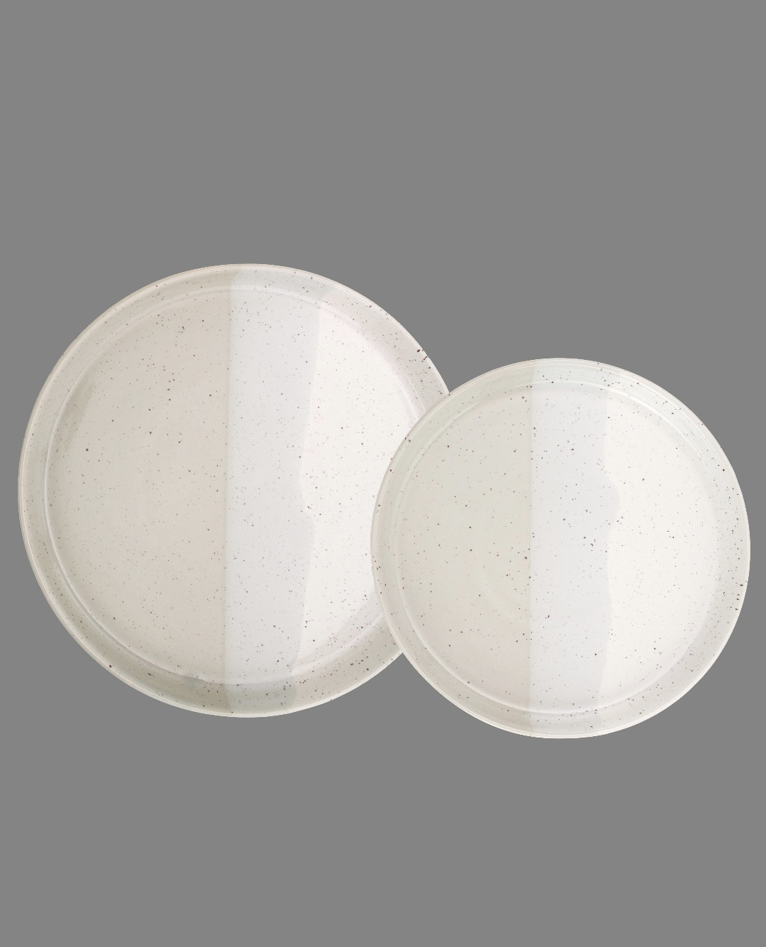 Set 2 Farfurii Artizan GRI Arhitect ( 1 Farfurie 25 cm 1 Farfurie 20 cm ) 5