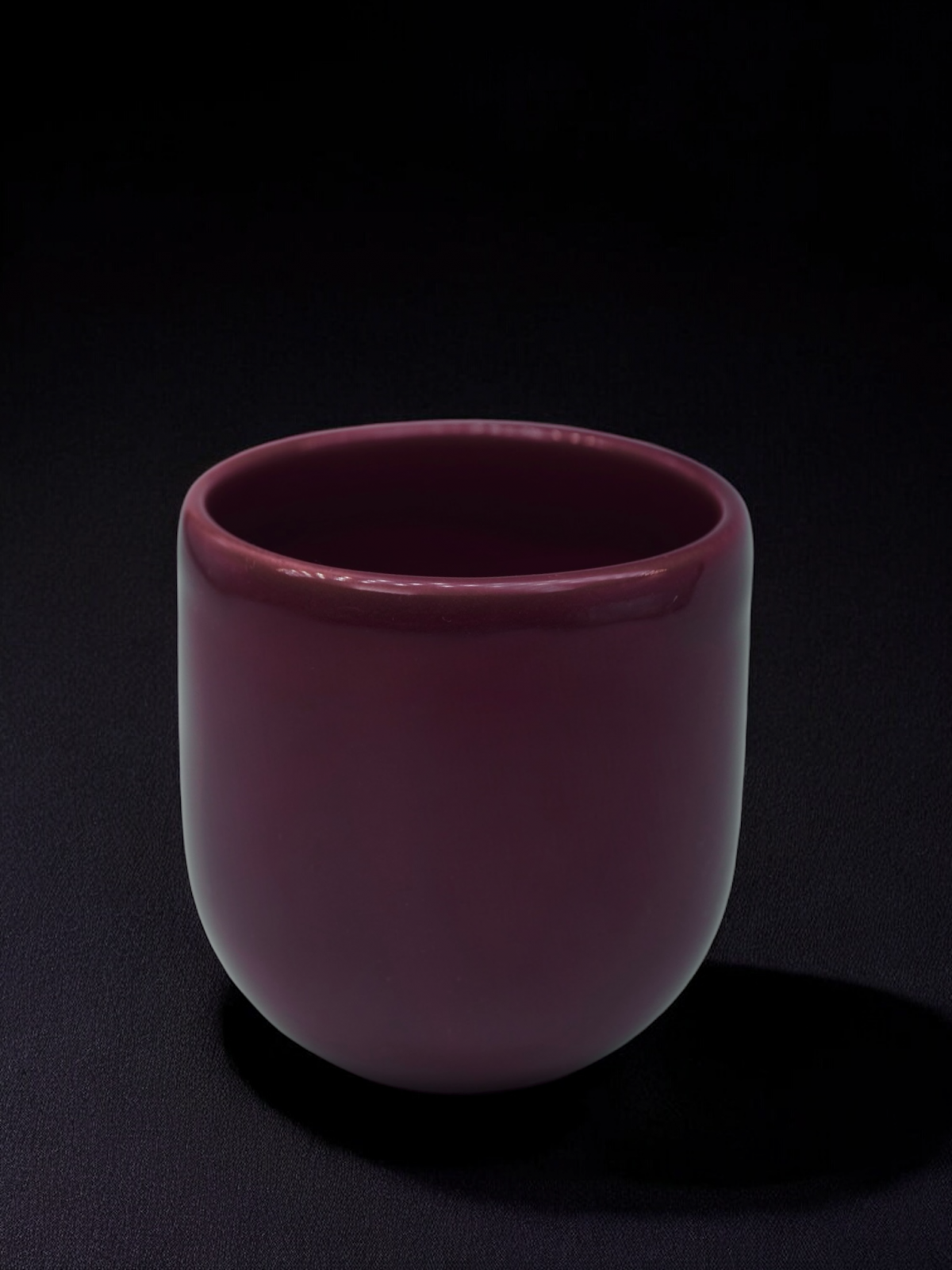 Pahar Cafea NOVUM 250ml Imperio Dark Purple (Mov Inchis Imperial Lucios) Gresie Ceramica Glazurata Manual