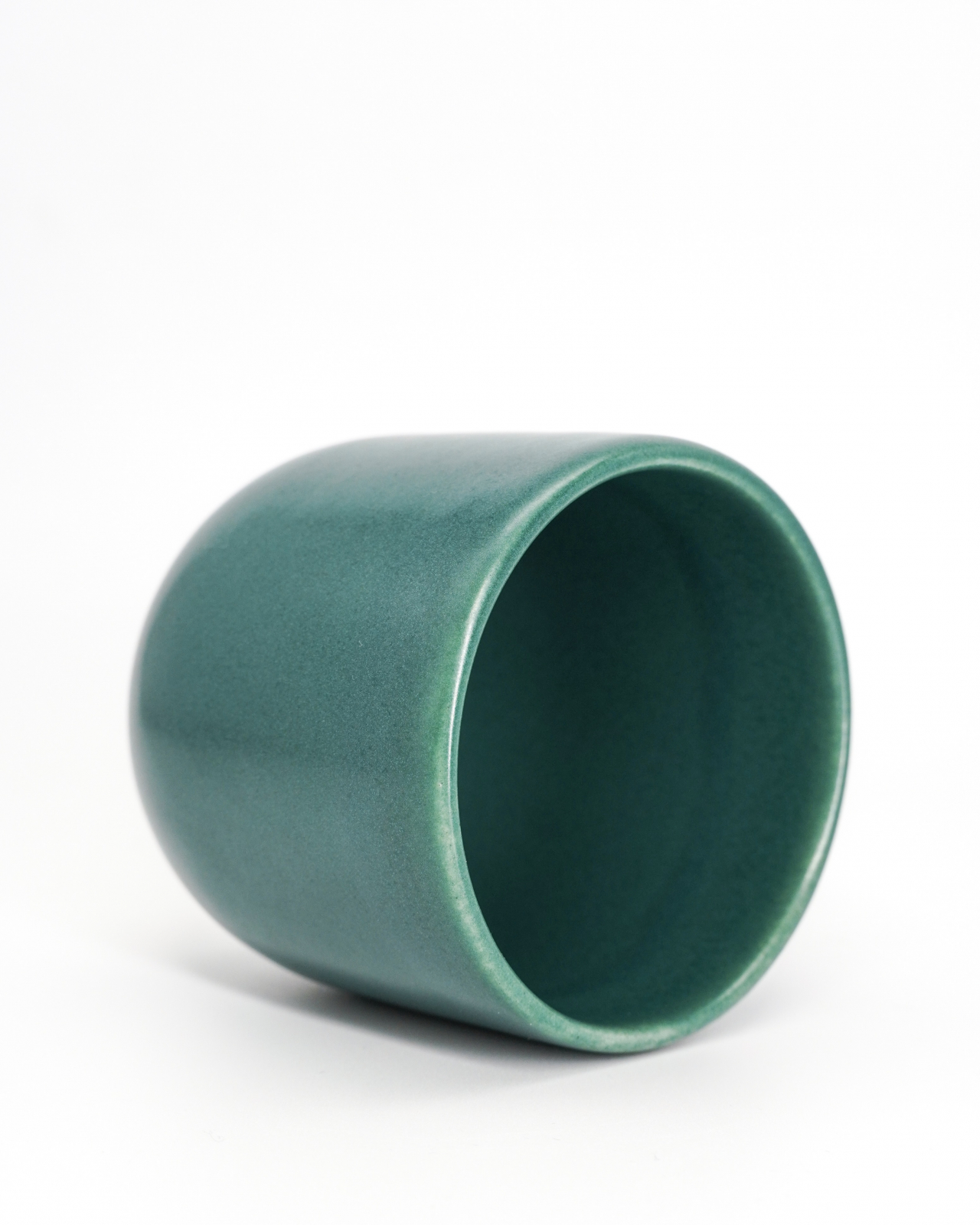 Pahar Cafea Novum Verde Emerald 250ml (Glazurat Manual) 4