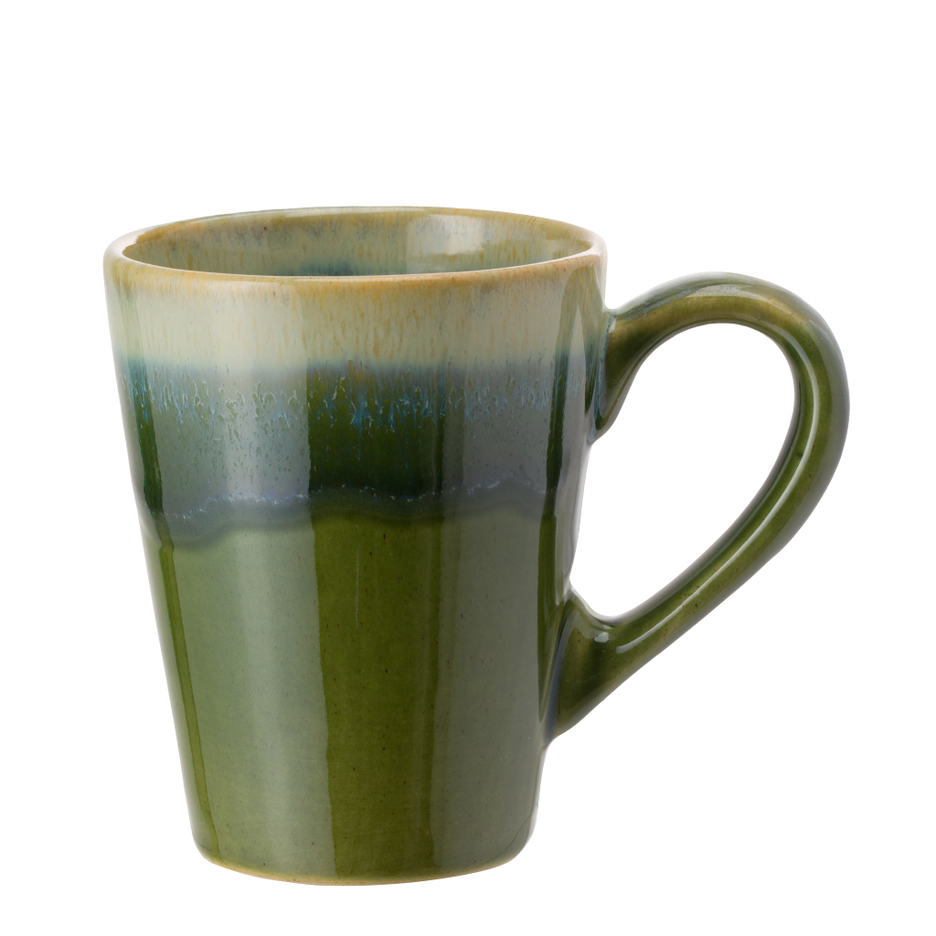 Cana Infinity Green 300ml  (Glazura Reactiva Verde-Albastru-Bej-Alb) 2