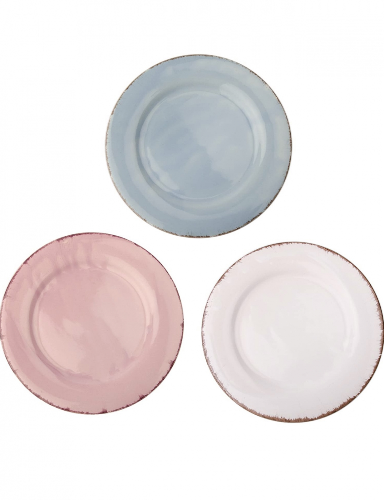 Platou Glaze Roz-Pal 30cm (glazura scurgere, lac ceramic protector) 3
