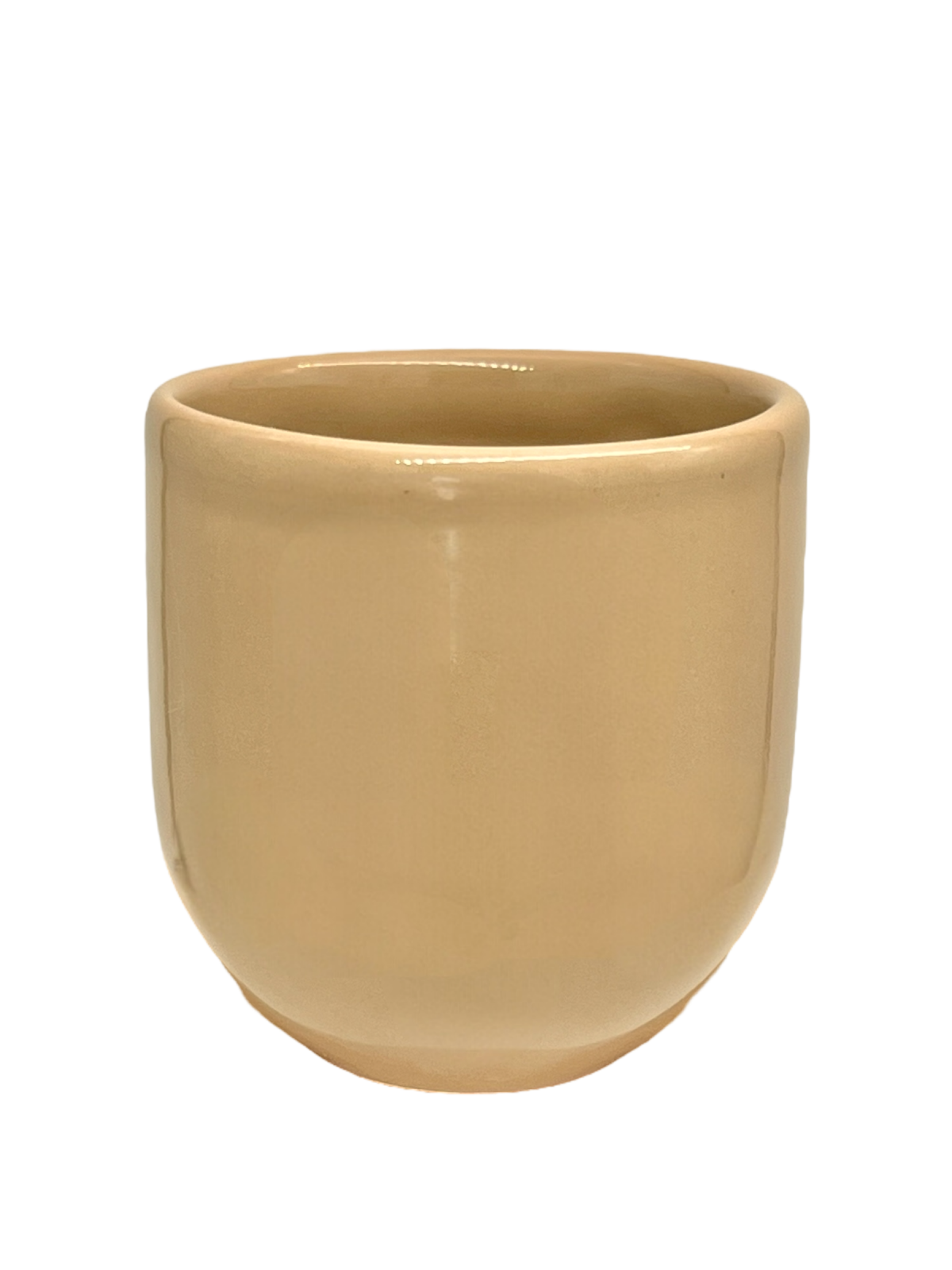PAHAR CAFEA NOVUM BEJ DESCHIS (PANTONE Brazilian Sand, 250ML) GRESIE GLAZURATA MANUAL 5