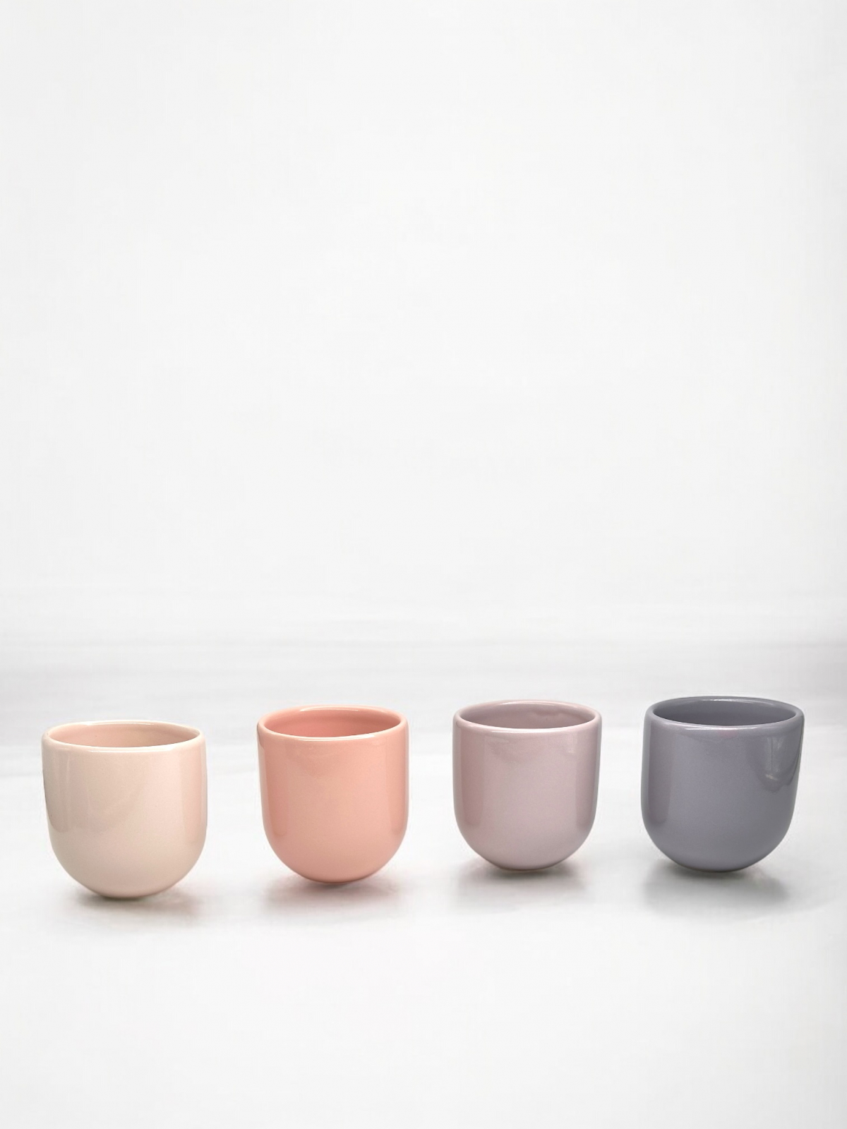 SET 4 PAHARE CAFEA CERAMICA NOVUM SPRINGTIME PASTEL 250ML 6