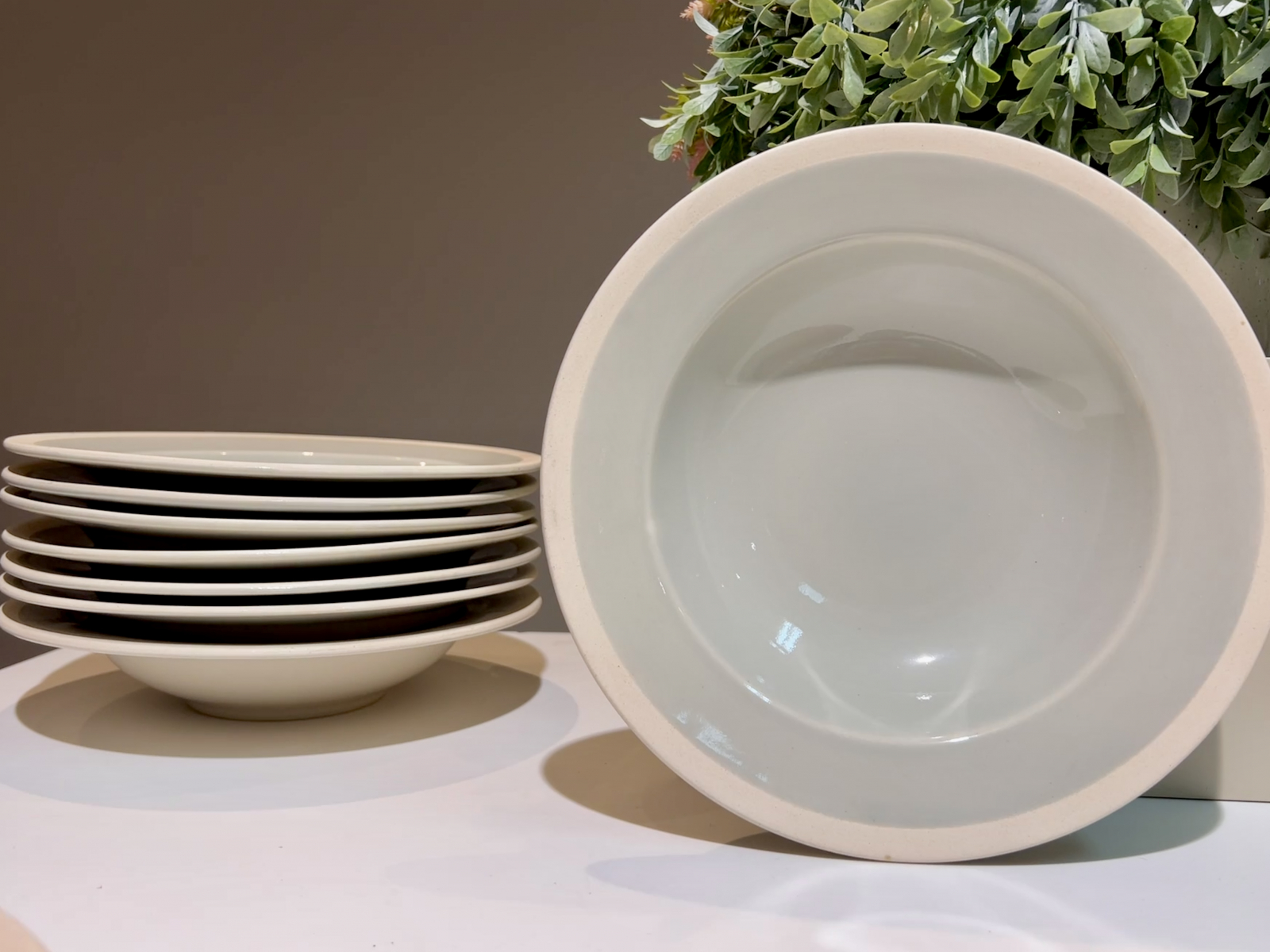Farfurie Paste Glaze Gri Antracit (26cm glazurat manual) 4