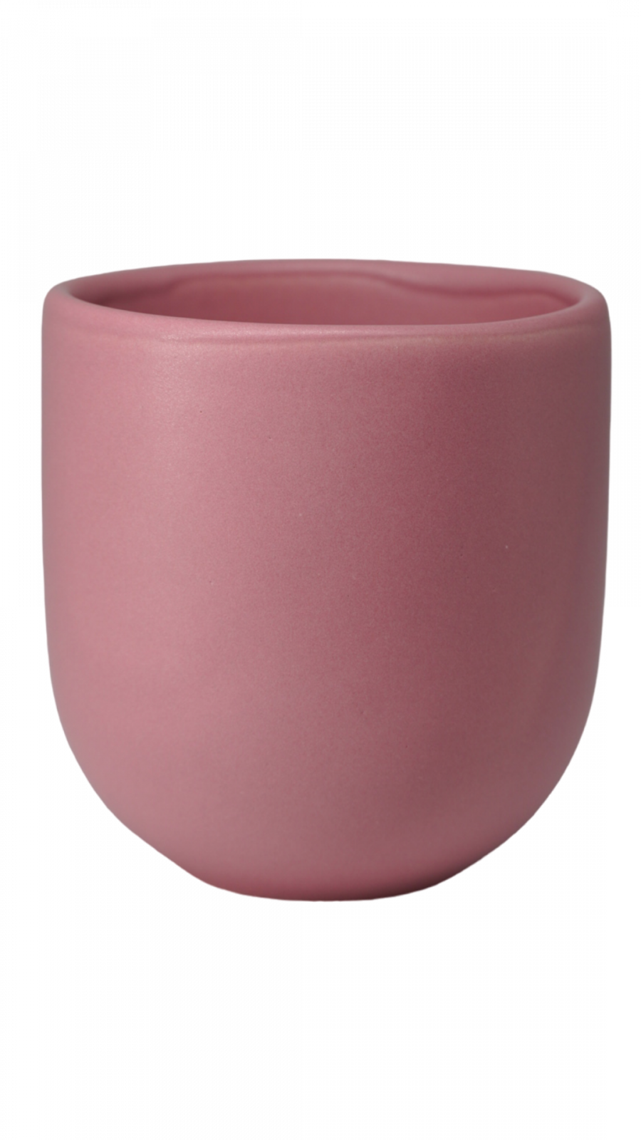 Set 4 Pahare Cafea Novum Roz (Pantone Coral Pink , 250ml) Gresie Glazurata Manual