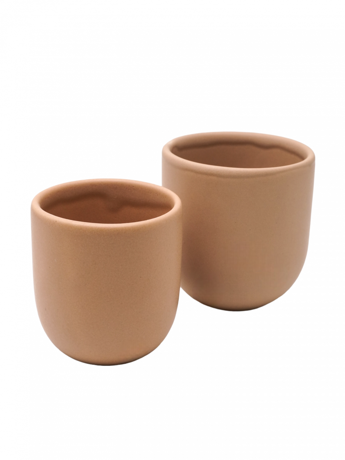 Set 2 Pahare Cafea 80ml+250ml Novum Bej Deschis Margo