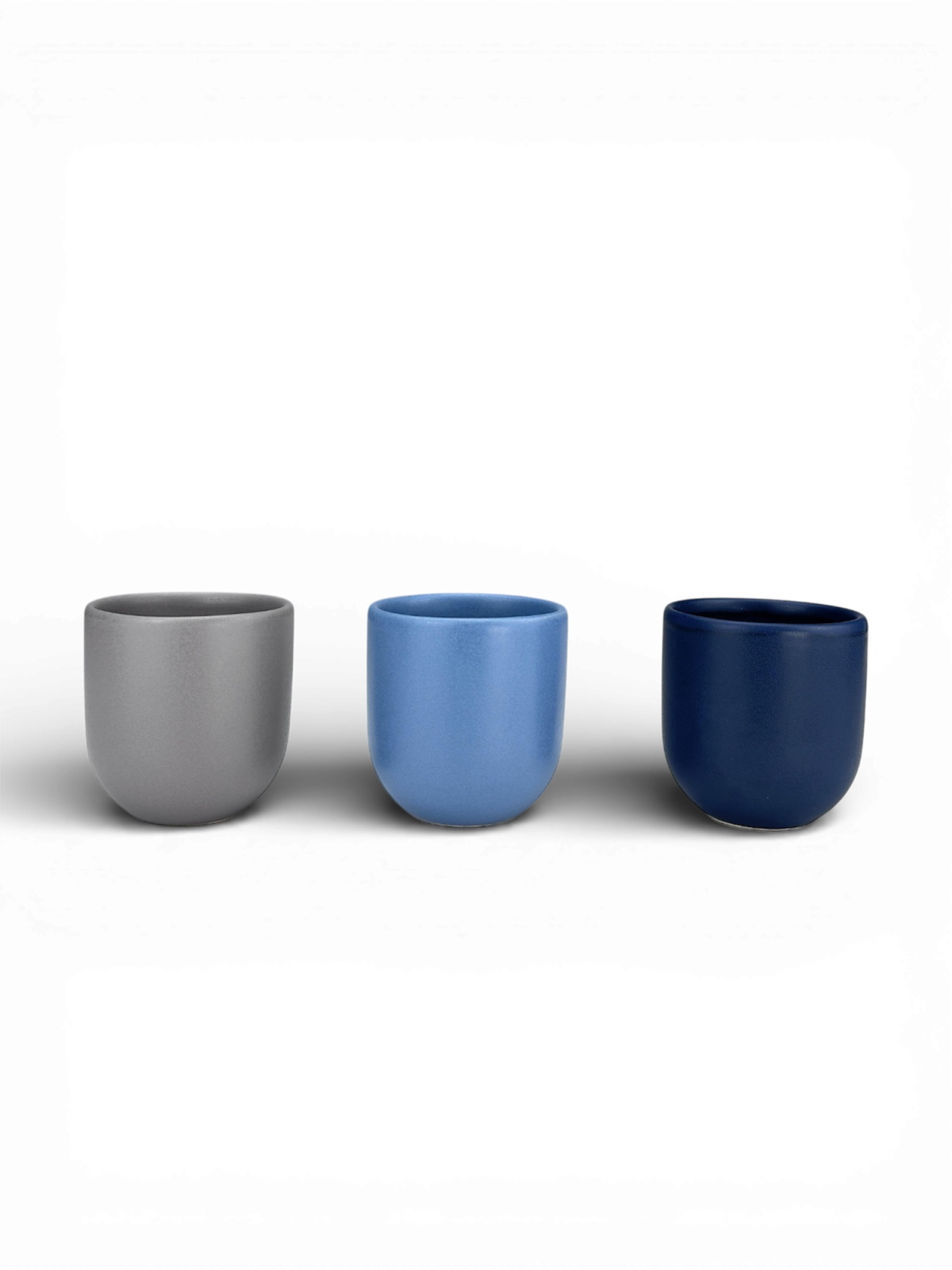 Set 3 cesti cafea Pahare Novum Trio Nordic, glazura mata, 250ml 4