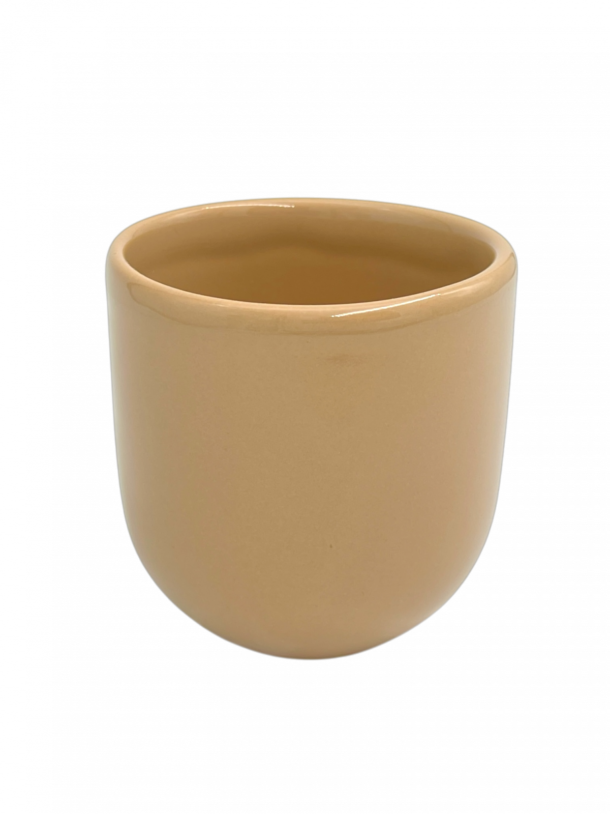 PAHAR CAFEA NOVUM BEJ DESCHIS (PANTONE Brazilian Sand, 250ML) GRESIE GLAZURATA MANUAL 3