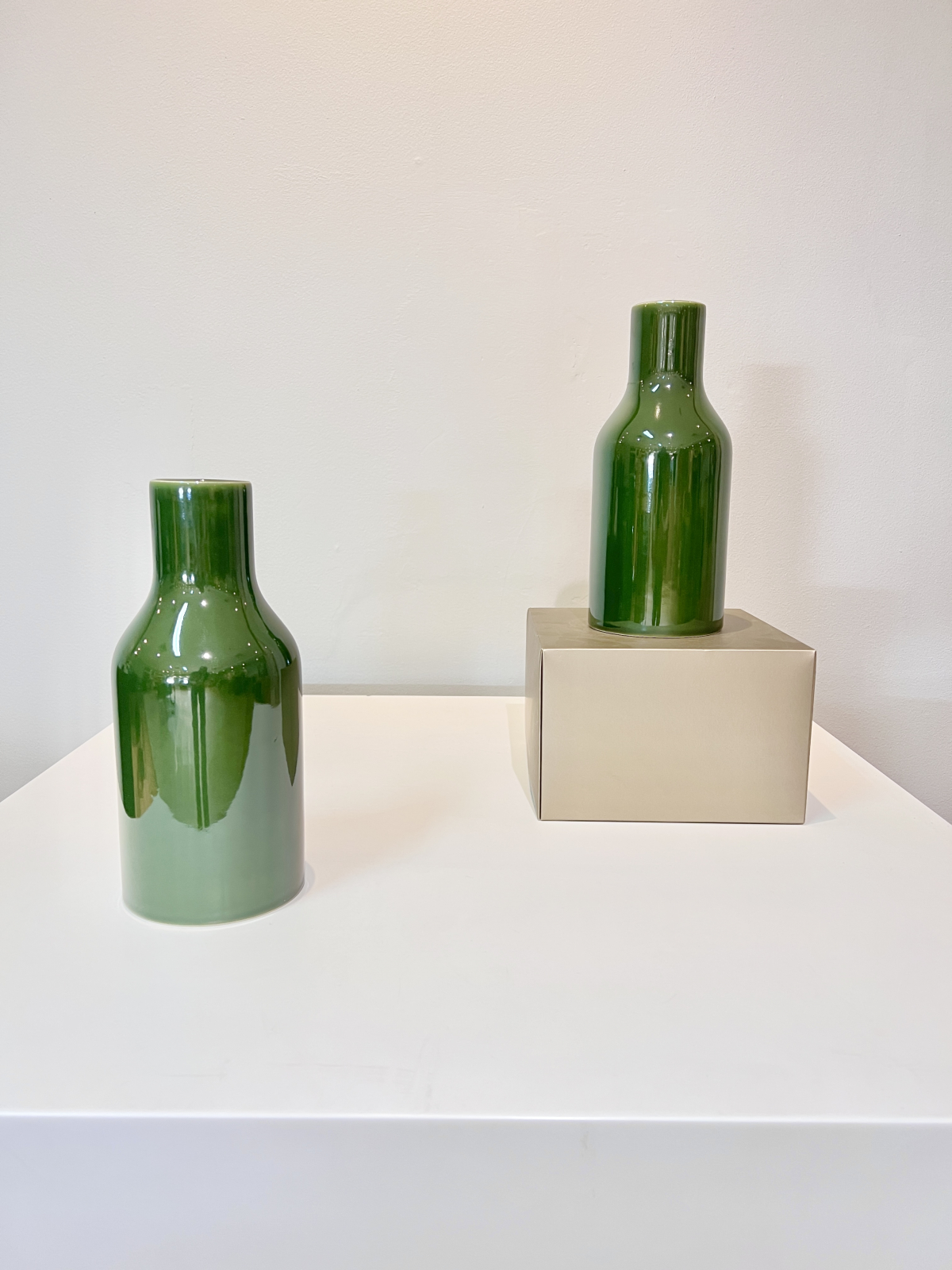 Vaza Verde Infinity Green ( cilindru 24cm ) 4