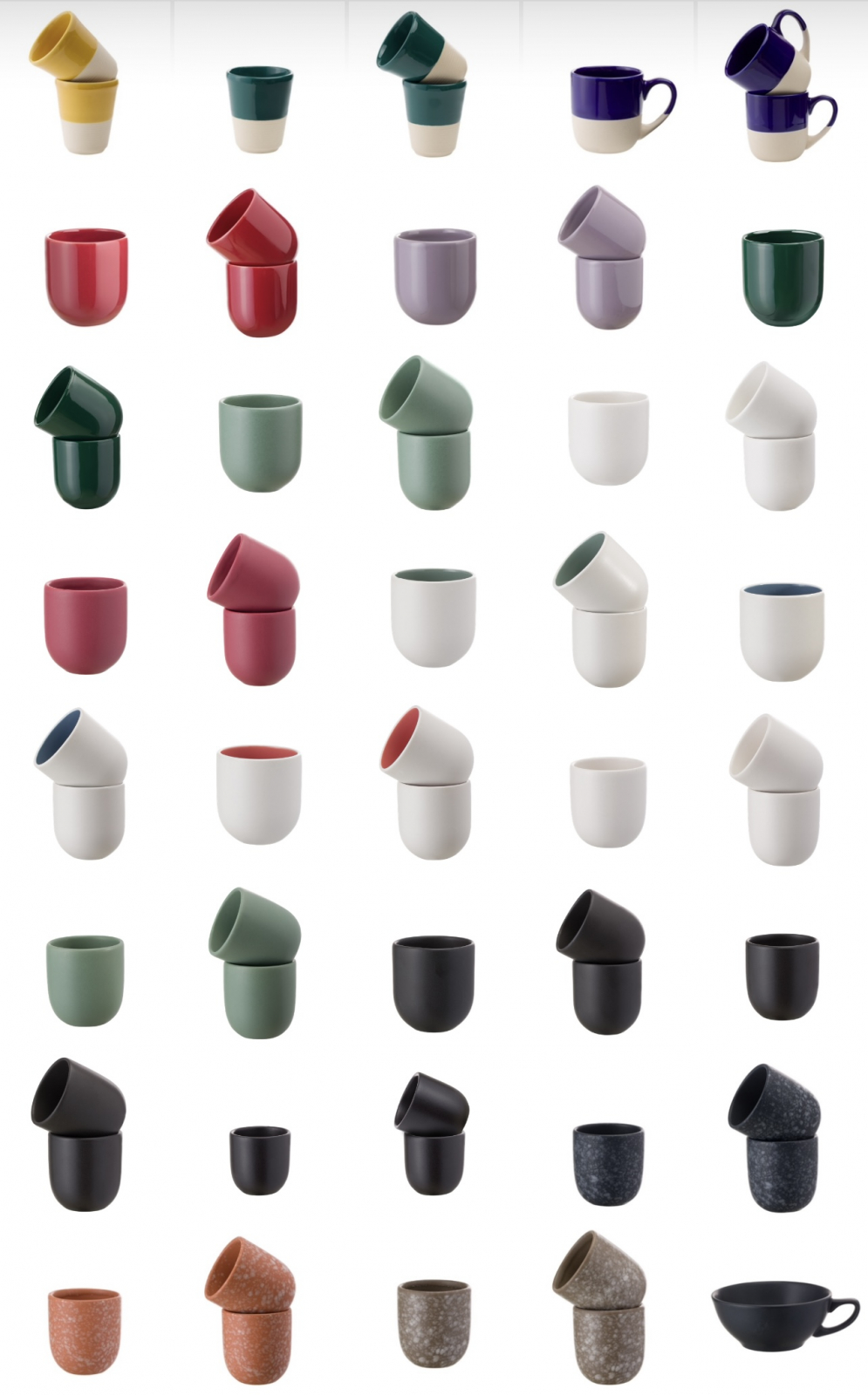 Pahar Cafea NOVUM Milk Foam ALB MAT 150ml (espresso lung, espresso cu lapte, cappuccino) 4