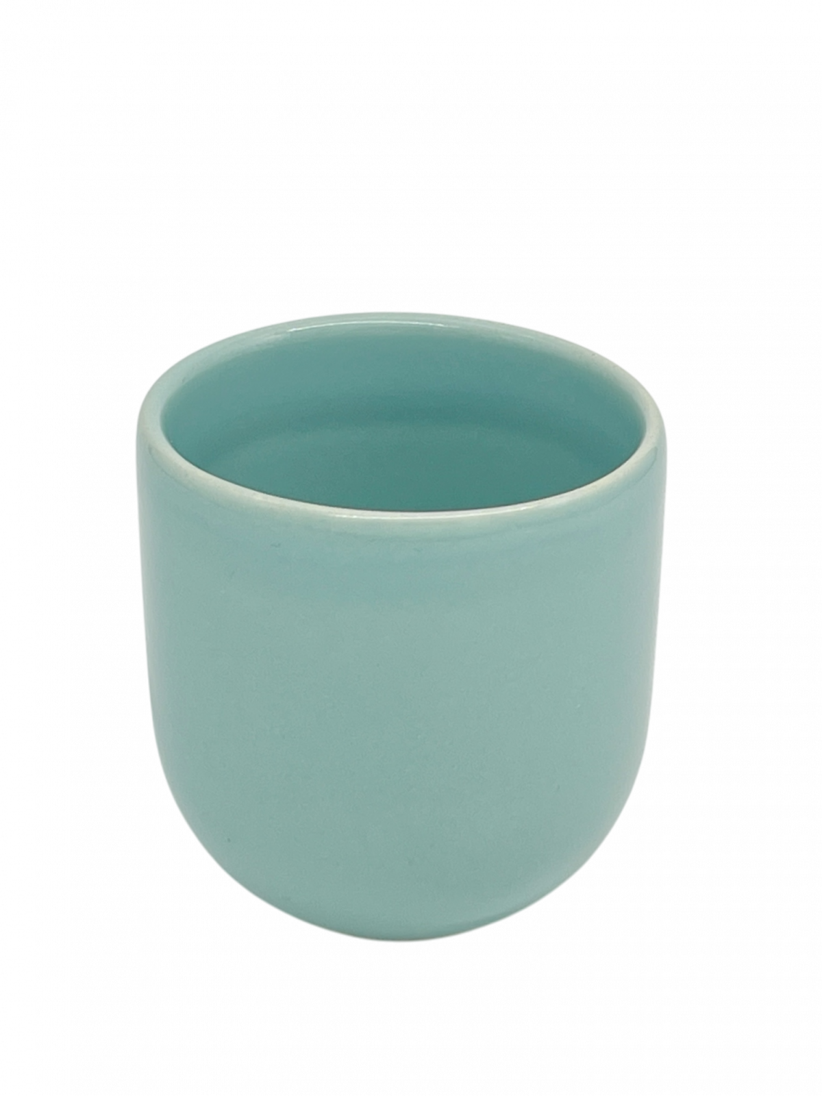 Pahar Cafea Albastru deschis (PANTONE Baby Blue, 250ml), gresie glazurata manual 6