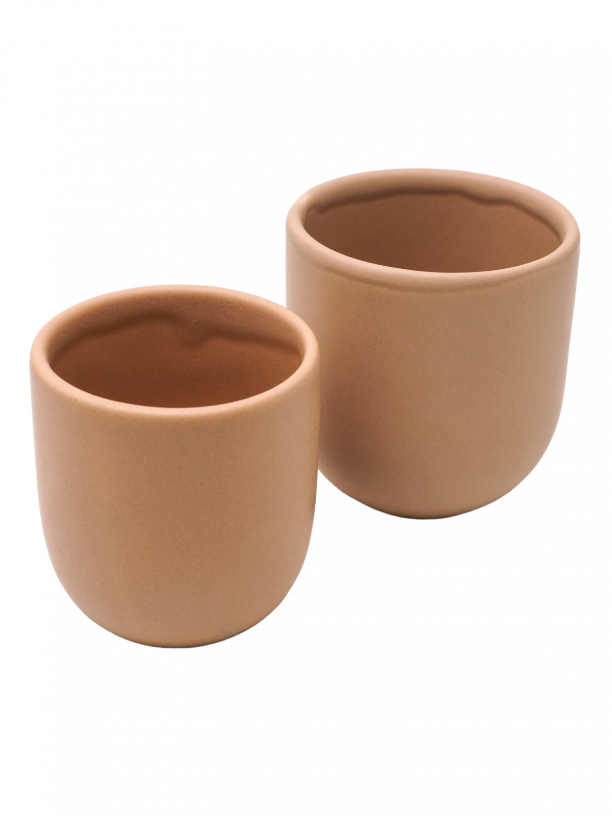 Set 2 Pahare Cafea 80ml+250ml Novum Bej Deschis Margo 6