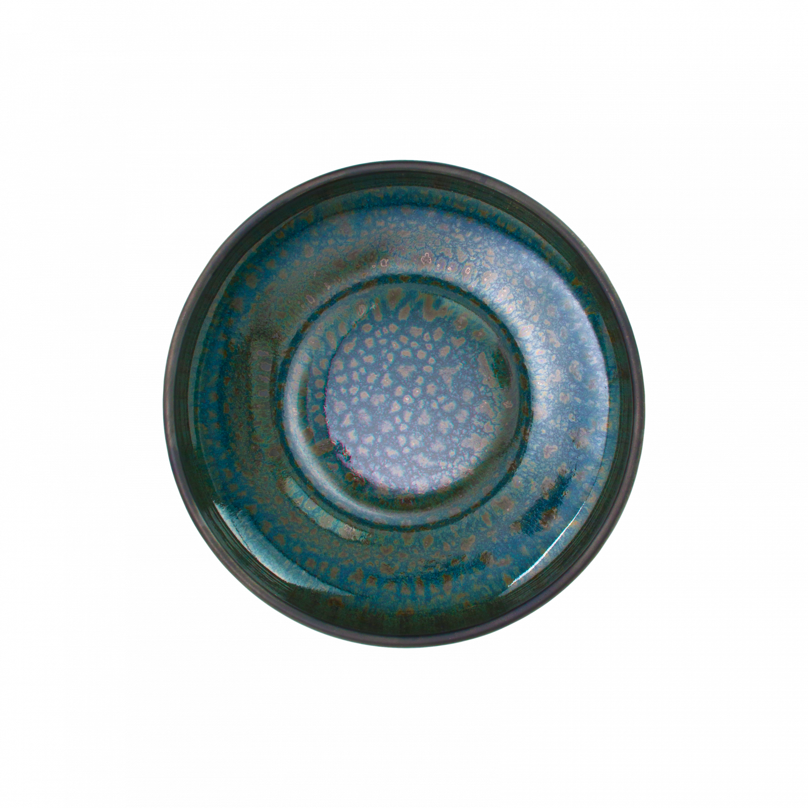 Set 108 Piese Verometal Glazura Albastru Verde Metalic Bronz Metalic Gri, Mat Argintiu ( Farfurie 25 cm, Farfurie 20 cm si Bol 450 ml ) 4