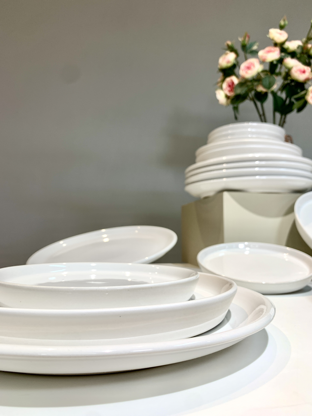 Platou Casablanca Roma 30 cm Alb 6