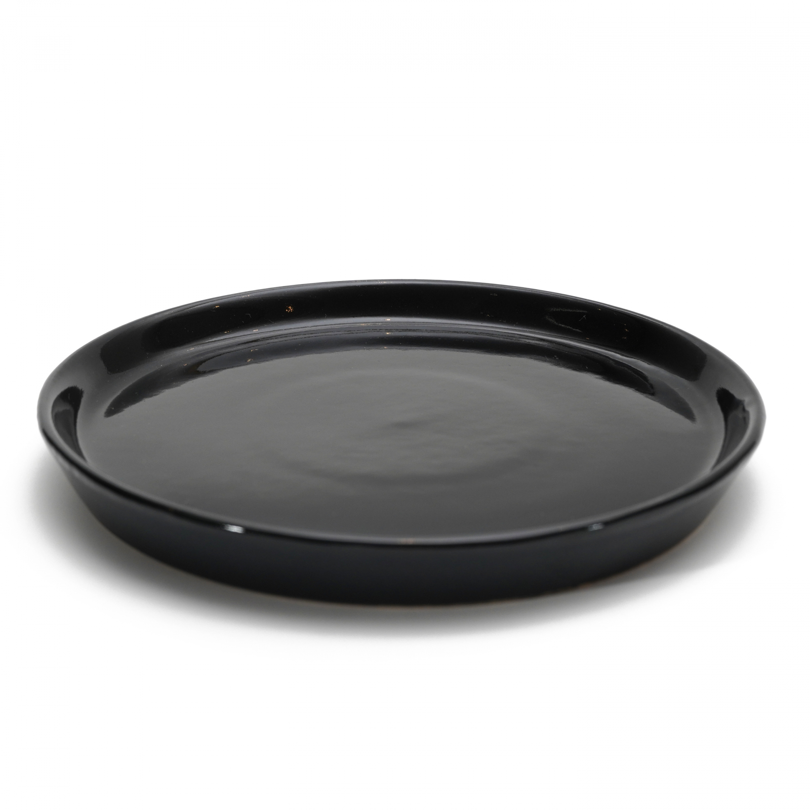 Farfurie Vulcano Duo 20cm Negru Lucios + Negru Mat 2