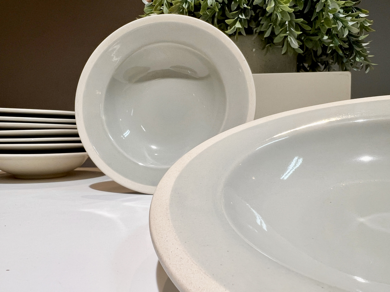Farfurie Paste Glaze Gri Antracit (26cm glazurat manual) 6