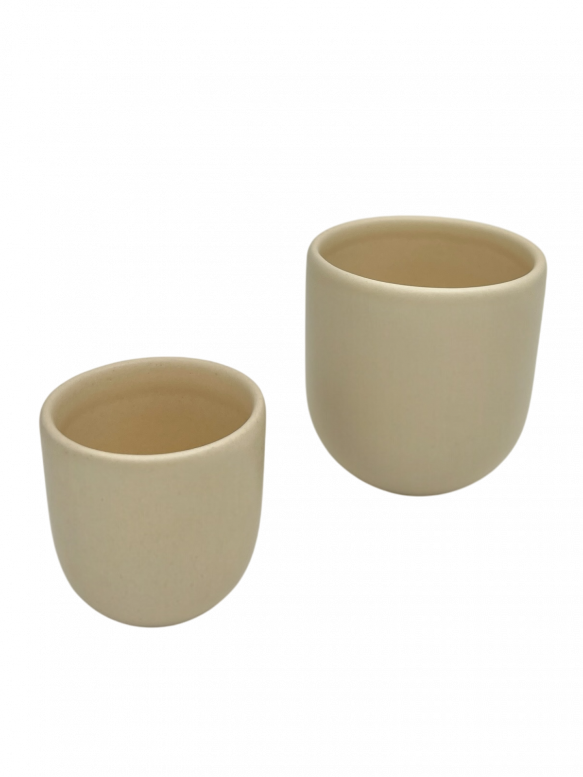 Set 2 Pahare Cafea Novum Margo Vanilie (1 pahar 80ml, 1 pahar 250ml) 2