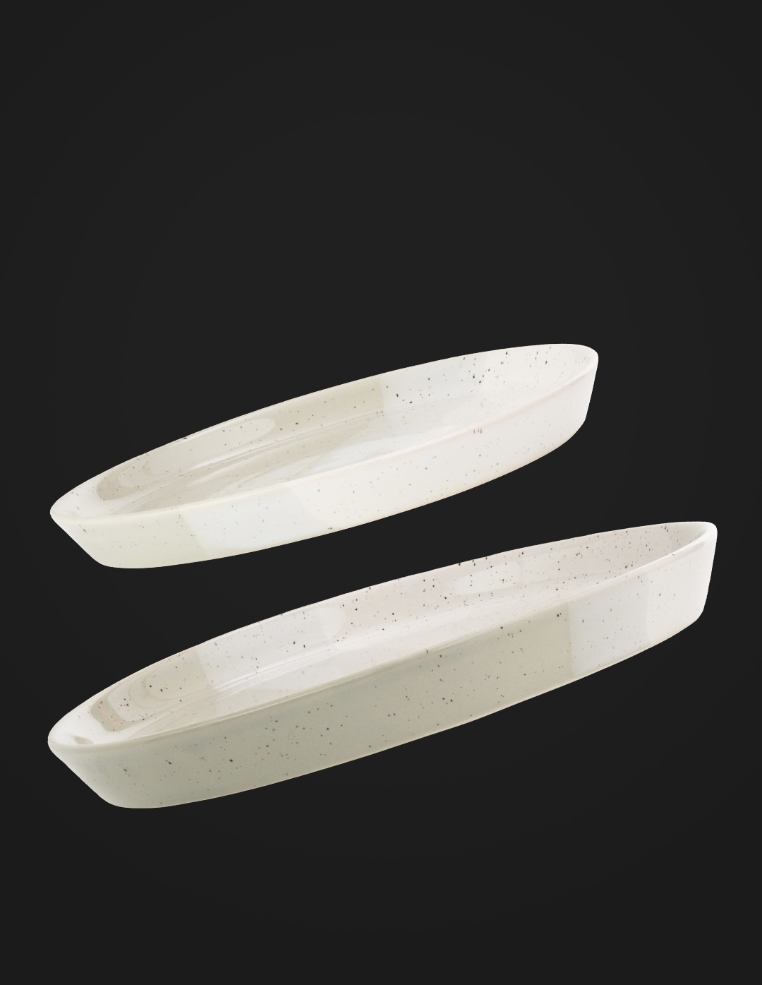 Set 2 Farfurii Artizan GRI Arhitect ( 1 Farfurie 25 cm 1 Farfurie 20 cm ) 6