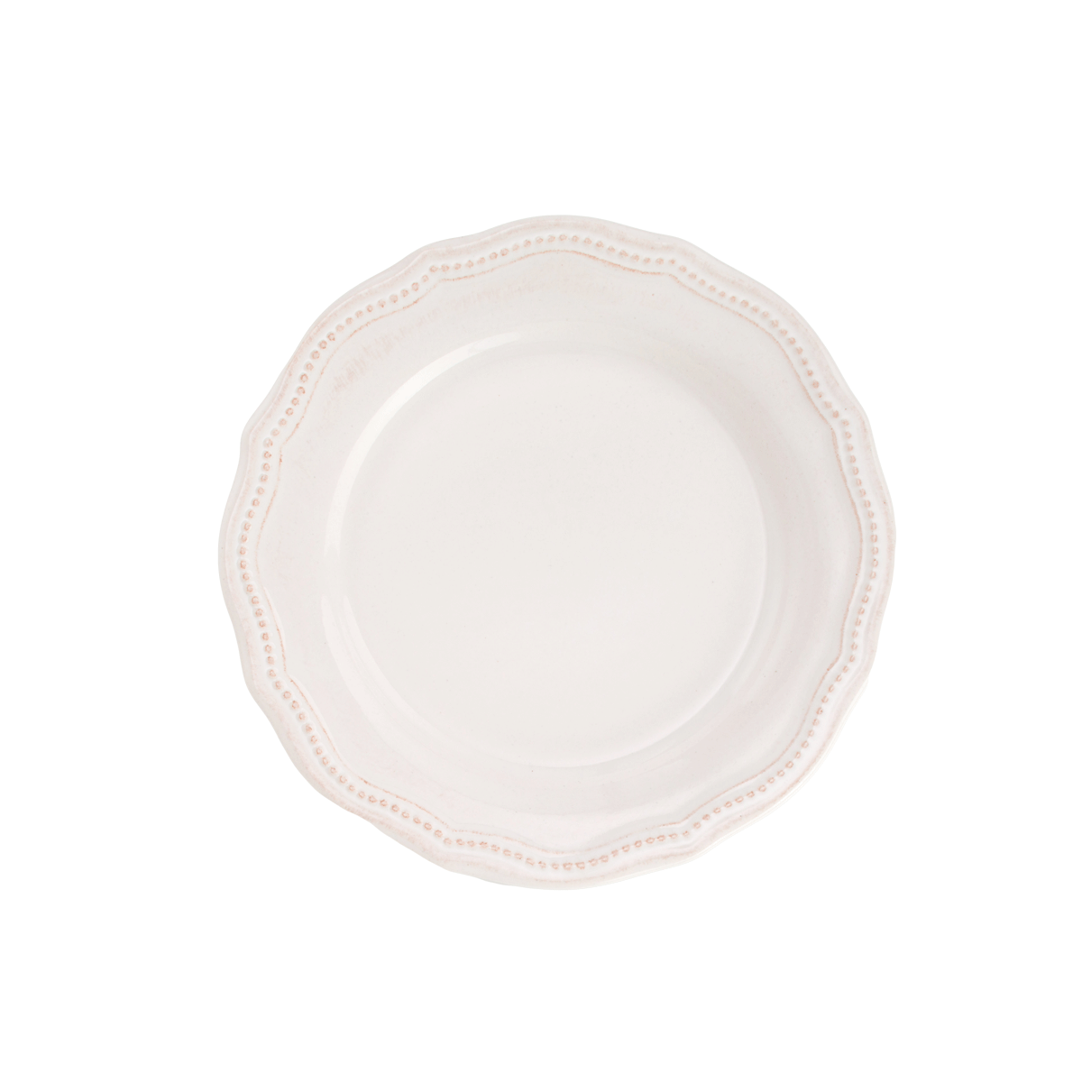 Set 4 Farfurii Aperitiv Vintage White 21,5cm - Ceramica Premium