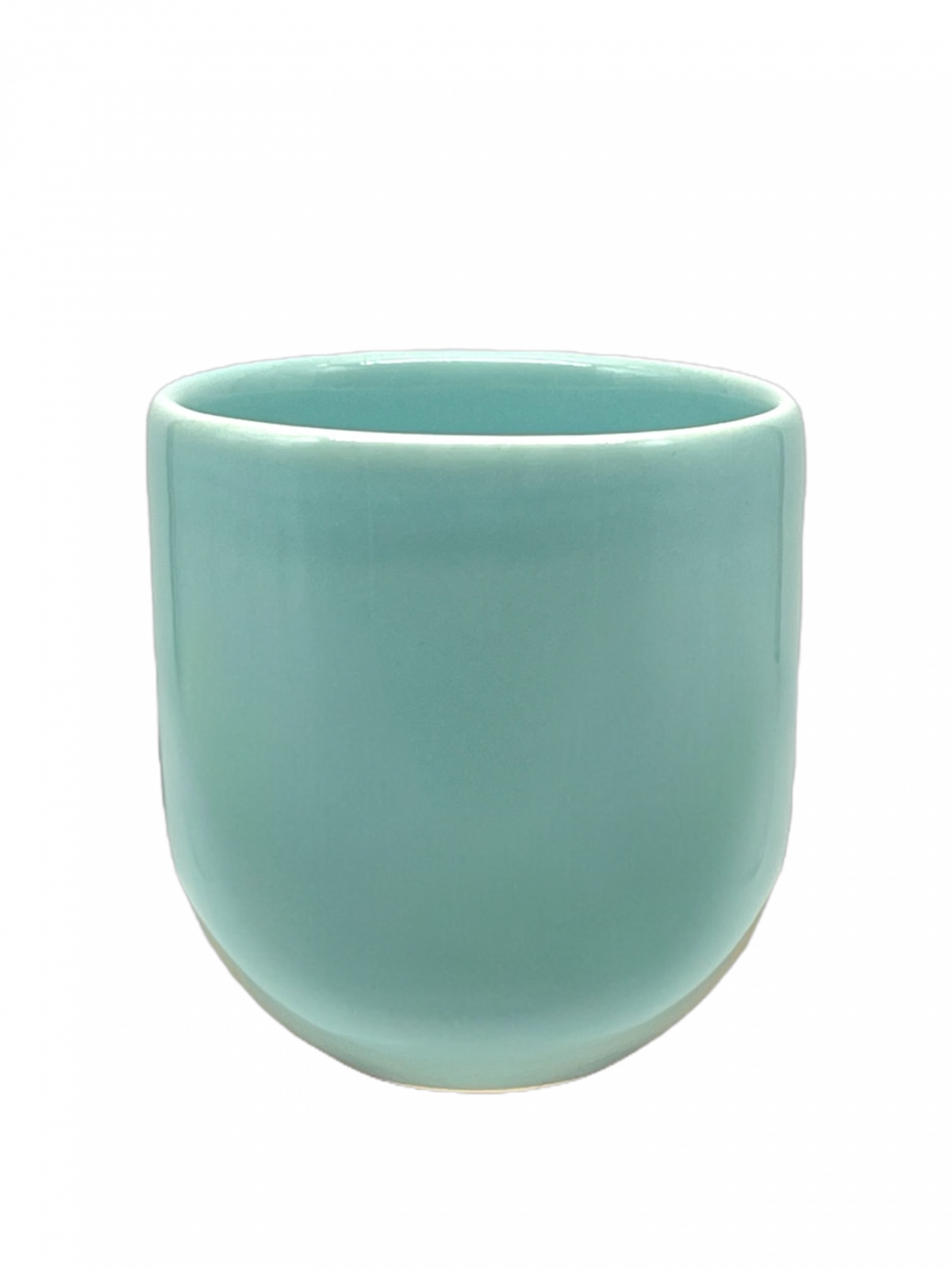 Pahar Cafea Albastru deschis (PANTONE Baby Blue, 250ml), gresie glazurata manual 3