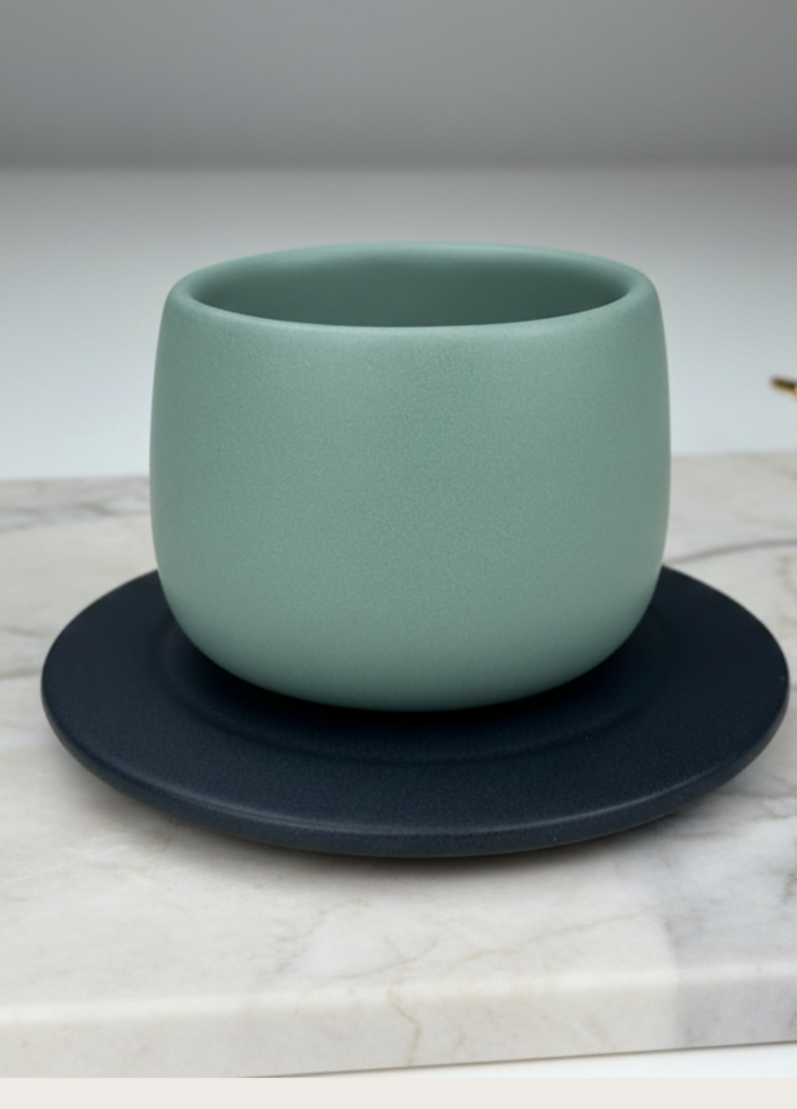Pahar cafea NOVUM Mint Green Cappucino 330ml Flat White, Latte 6