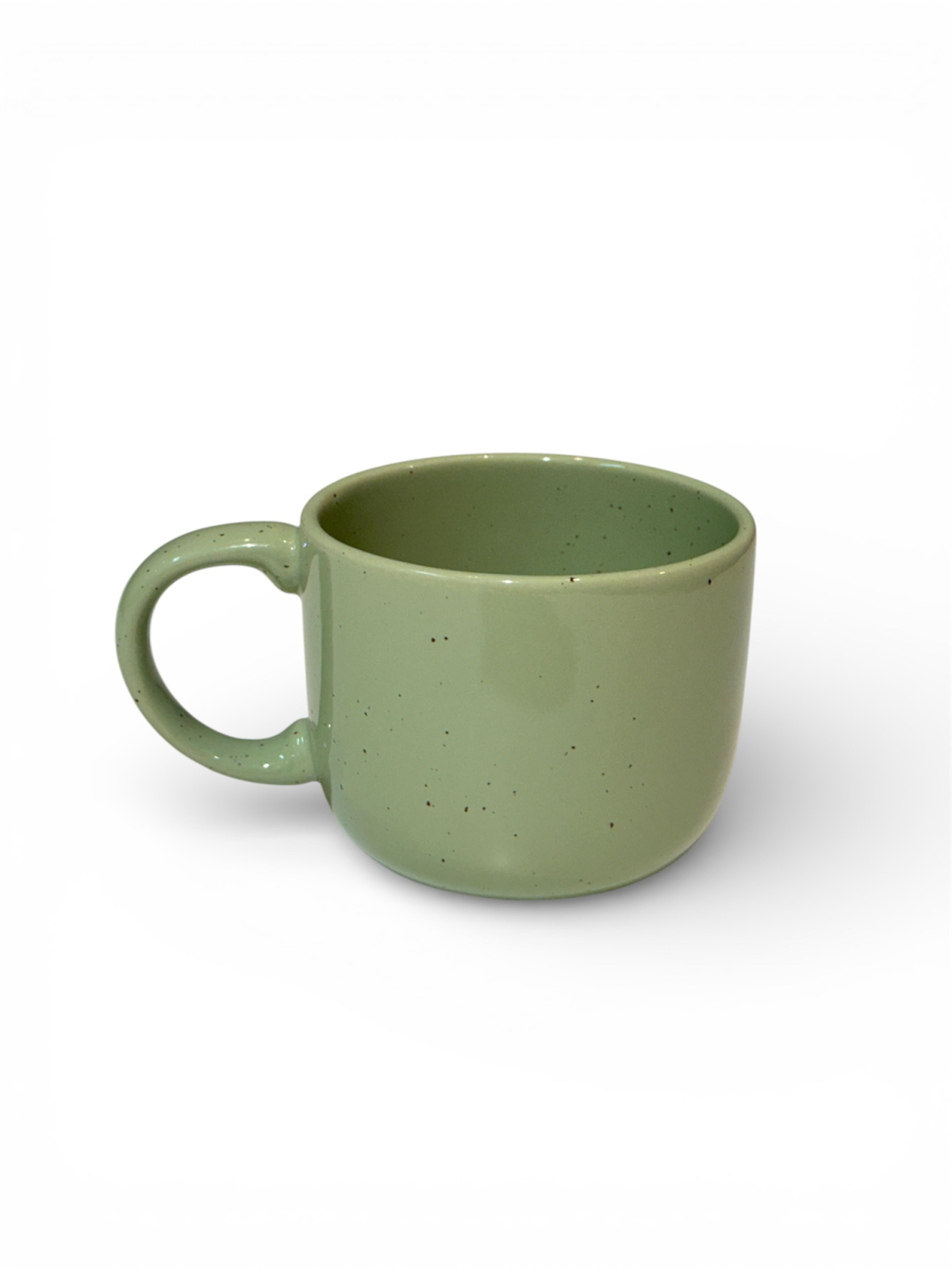 Cana cafea, Artizan Mineral Verde, glazura lucioasa, 400ml 3