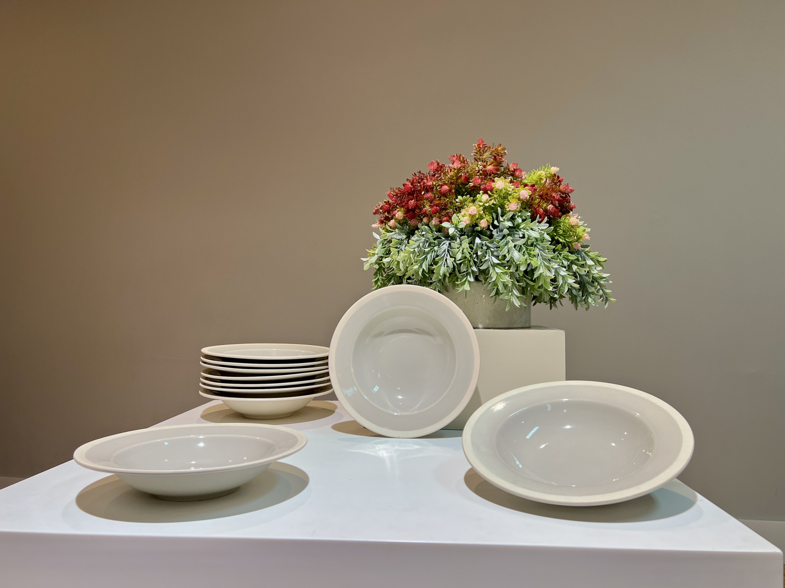 Farfurie Paste Glaze Gri Antracit (26cm glazurat manual) 5