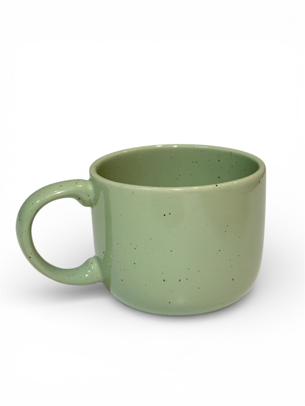Cana cafea, Artizan Mineral Verde, glazura lucioasa, 400ml
