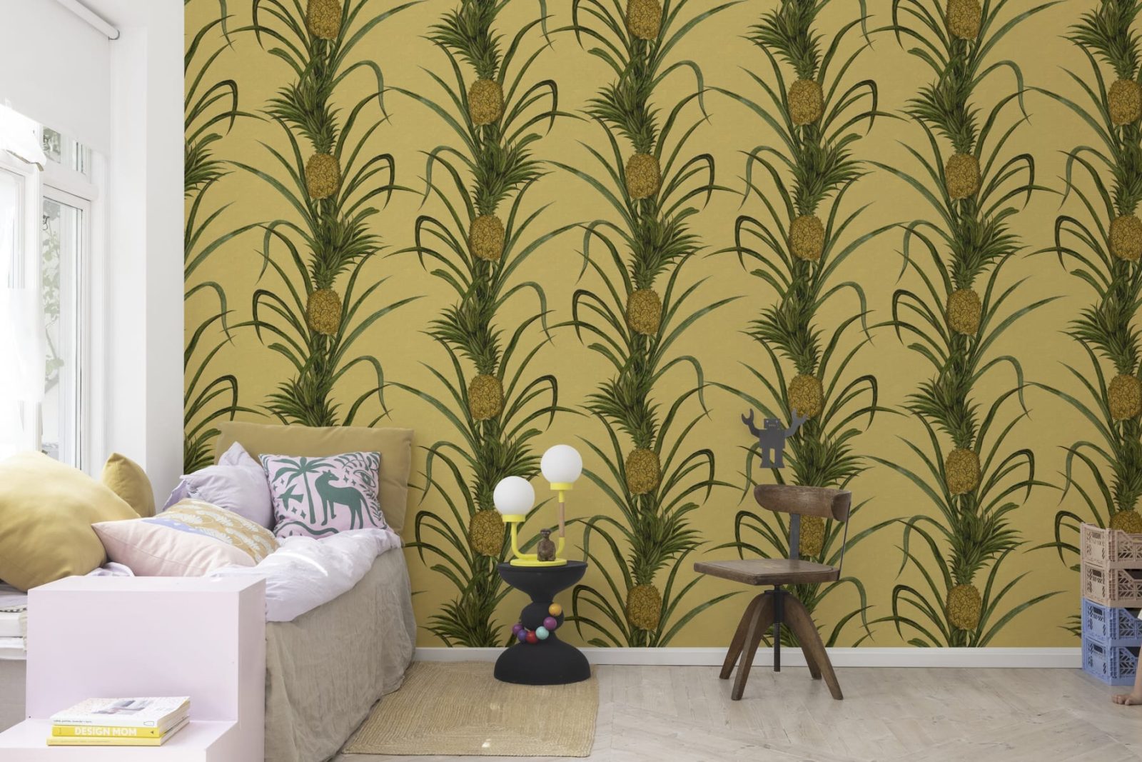 Pineapple, Sunshine, Rebel Walls 2