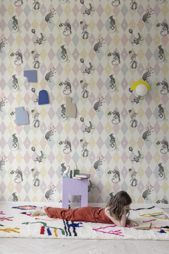 Circus Corner, Pastel, Rebel Walls 2