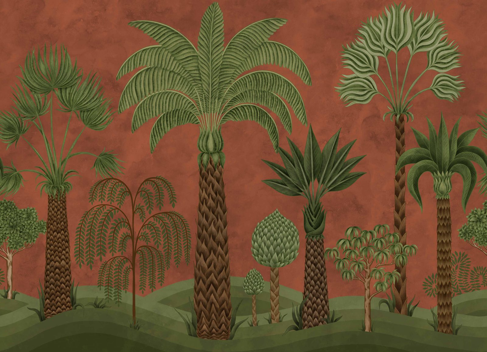 Botanical Bliss, Rust, Rebel Walls
