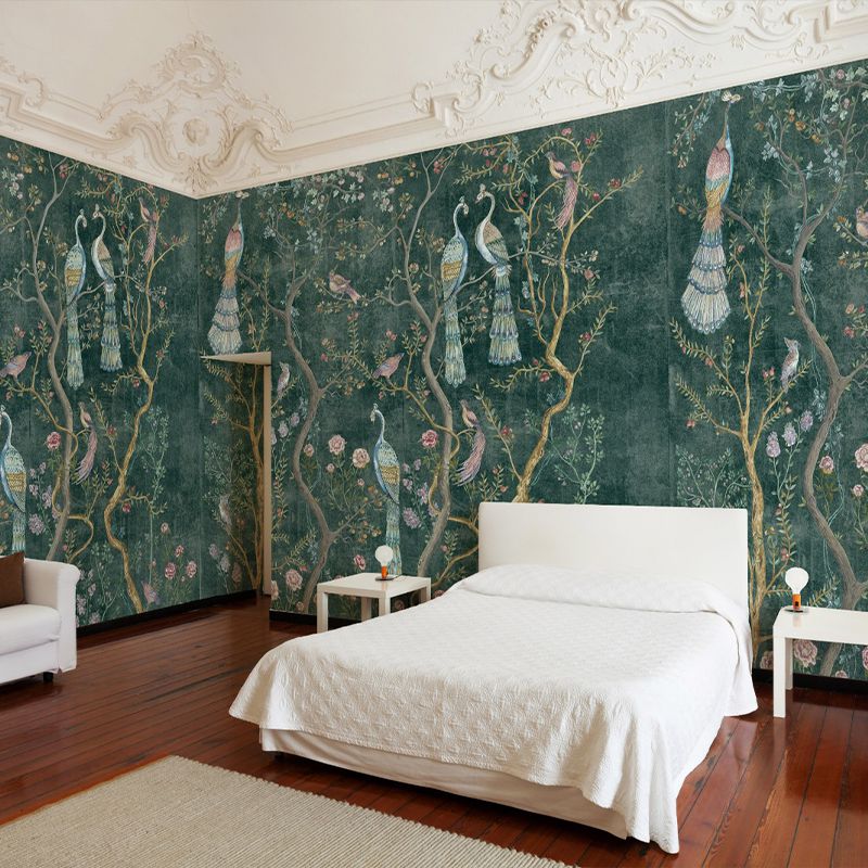 Peacock Chinoiserie in Emerald, VLAdiLA 2