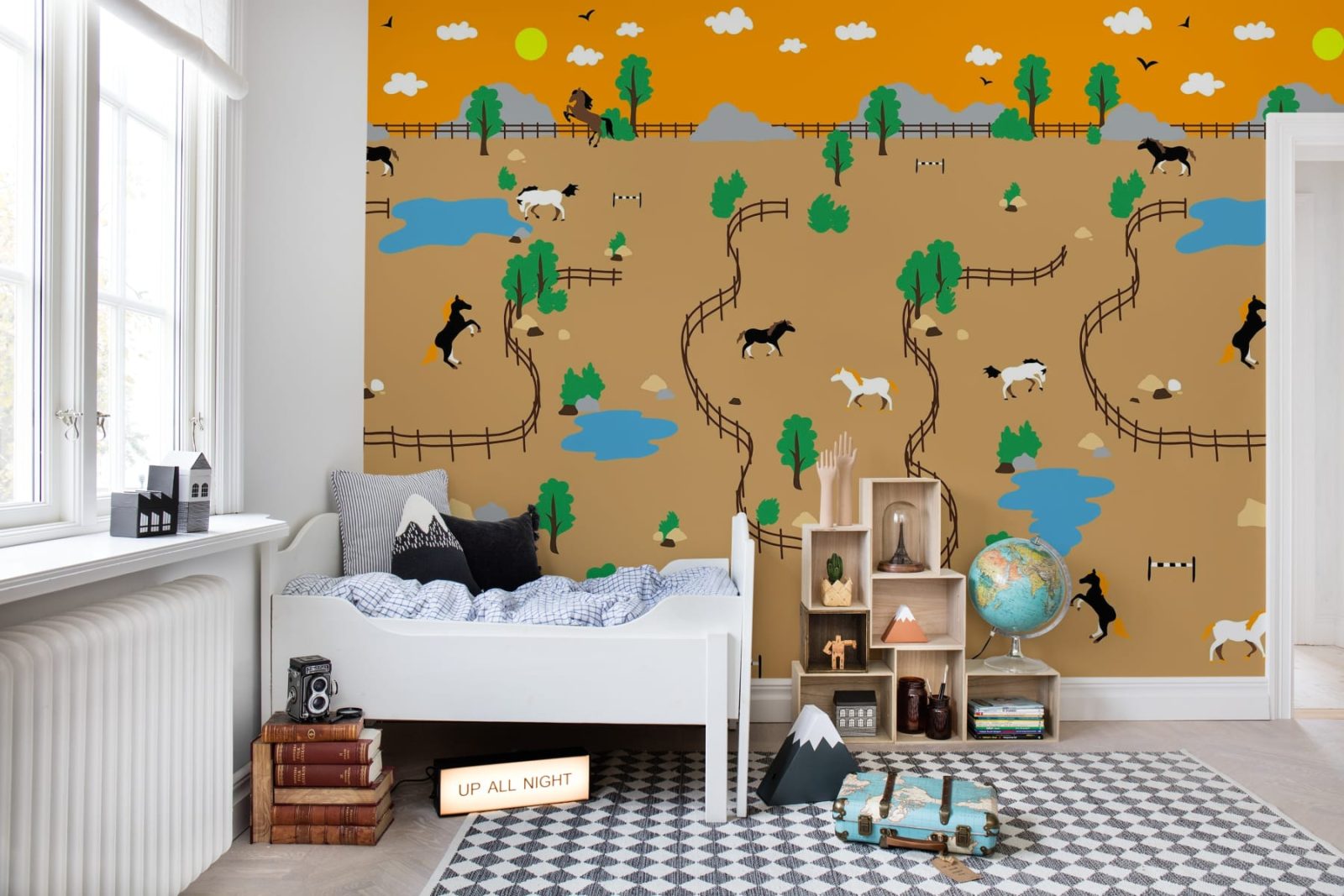 Happy Farm, Brown, Rebel Walls 3