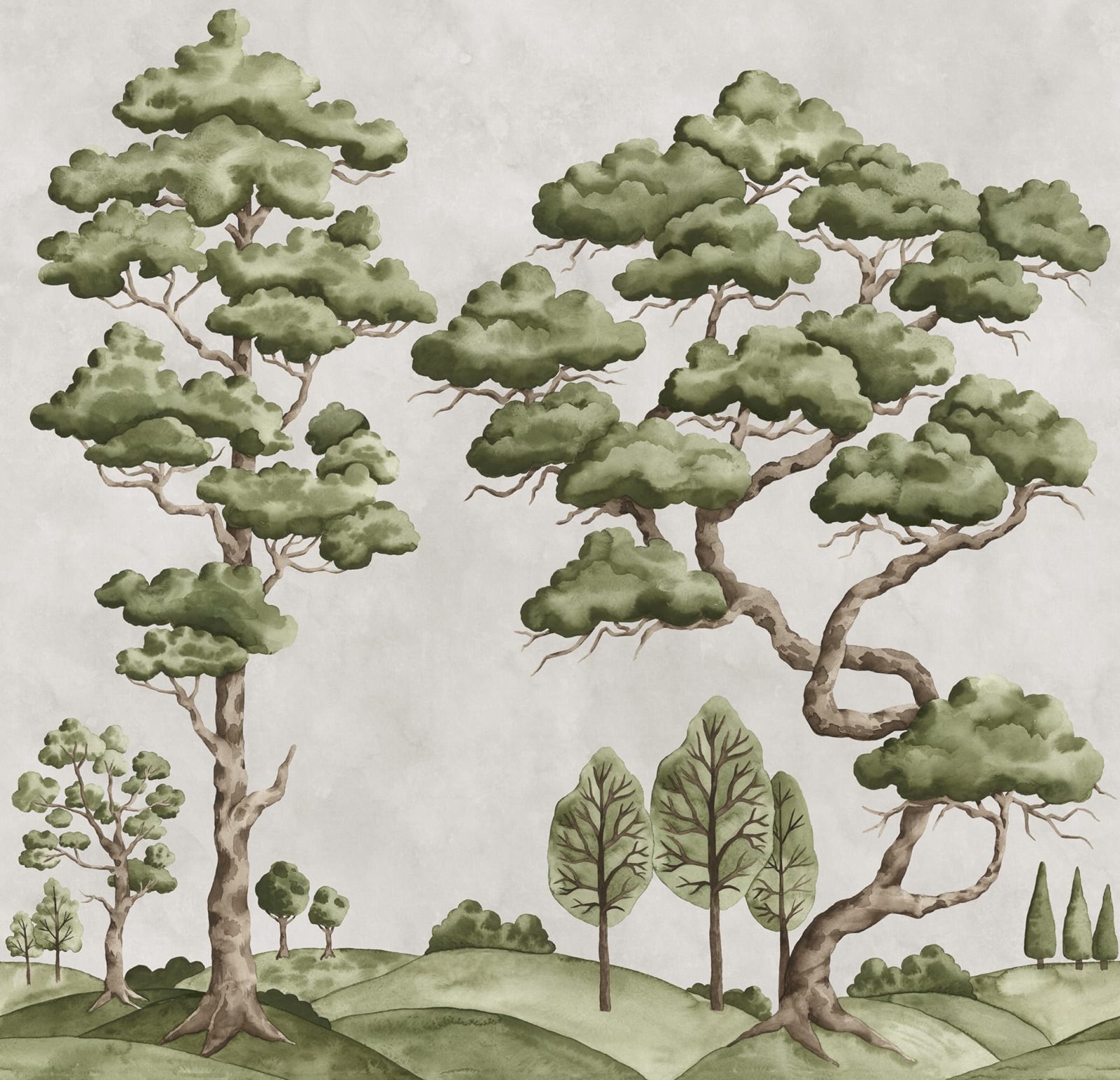 Poetic Trees, Beige, Rebel Walls