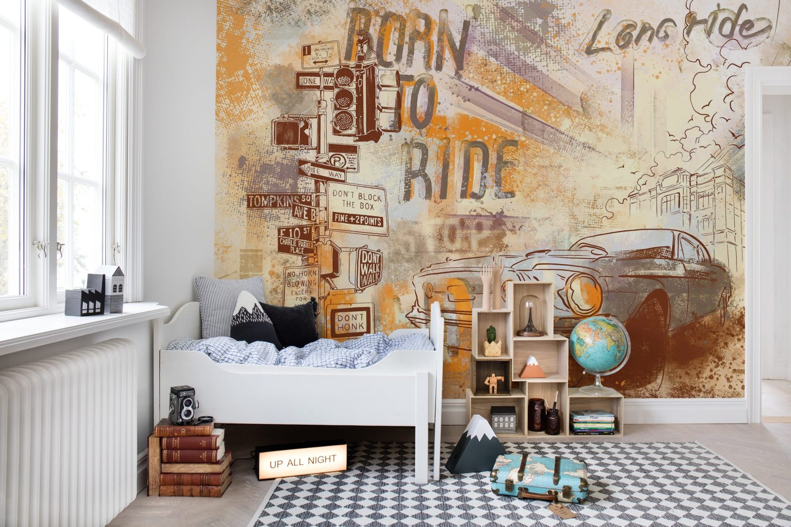 Street Race, Vintage, Rebel Walls 3